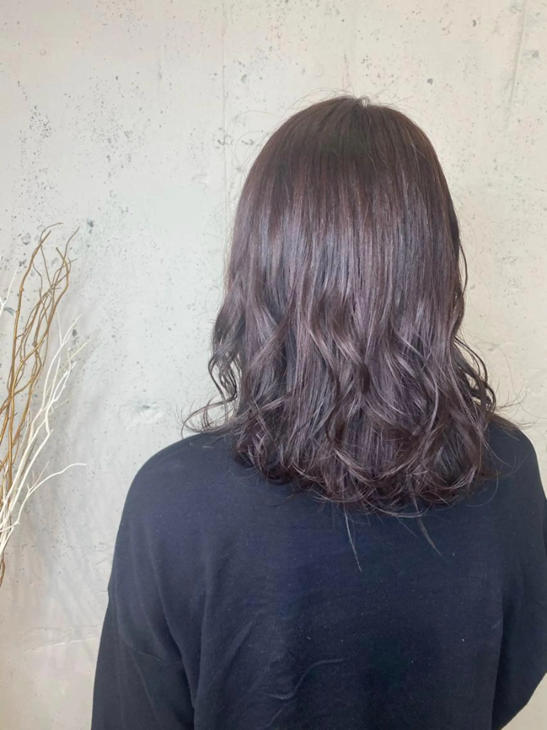 ミディアム 静岡/草薙パーマ メンズバレイヤージュのヘアスタイル