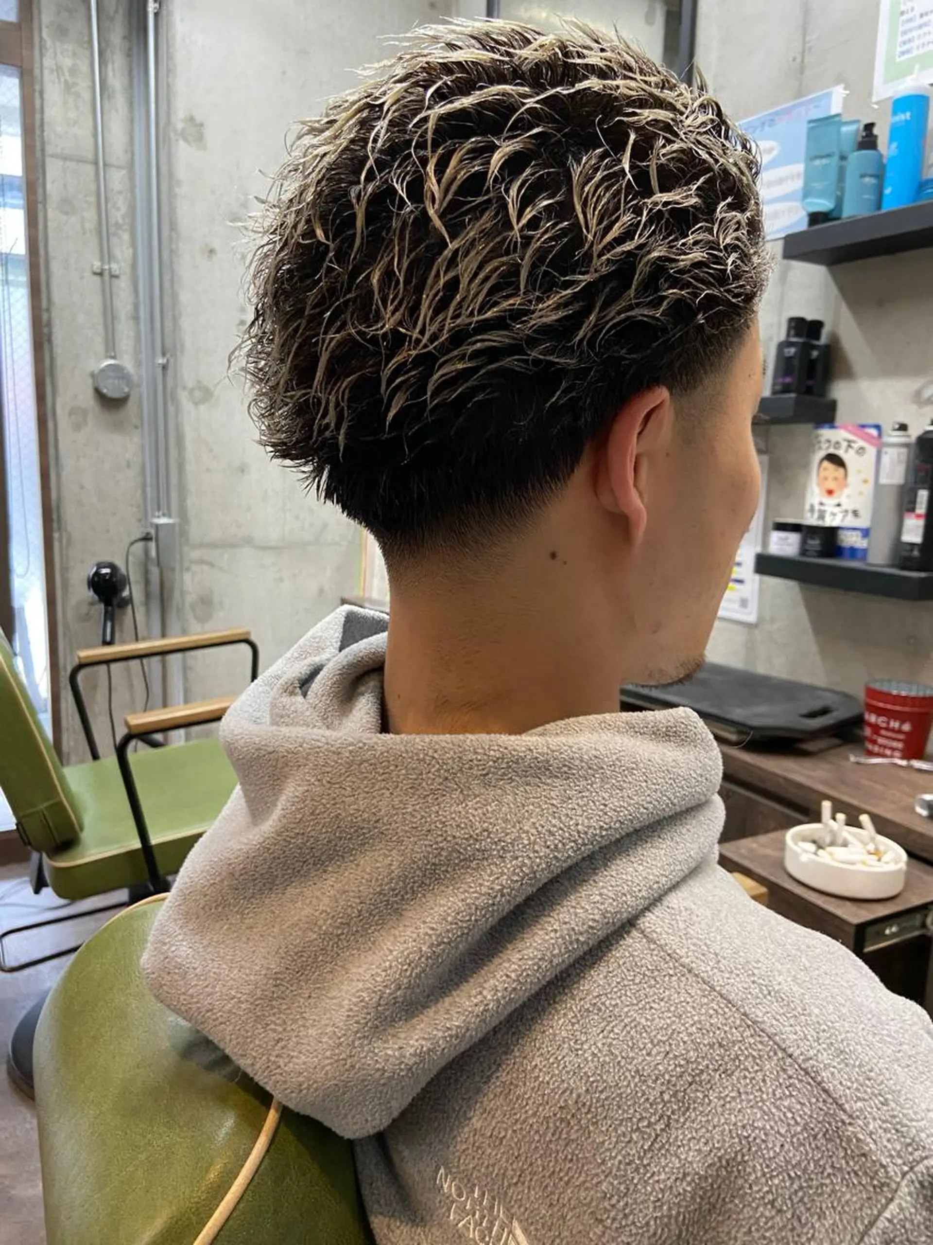 ミディアム メンズ レオ所属・仁和山 晃のヘアスタイル