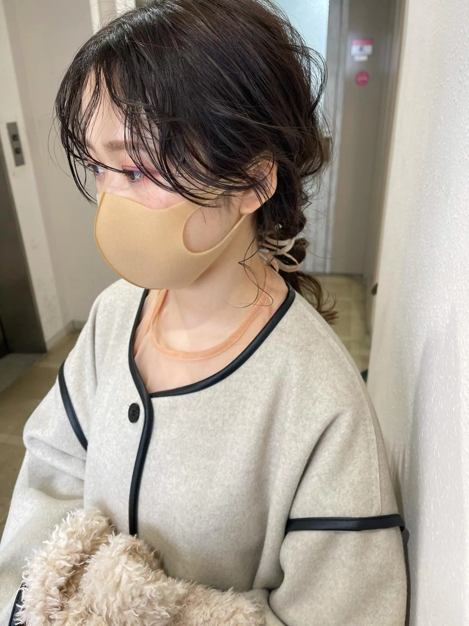 ヘアアレンジ 卒業式のヘアスタイル ヘアセット 韓国 / 中国ヘア 🦋Noniのヘアスタイル