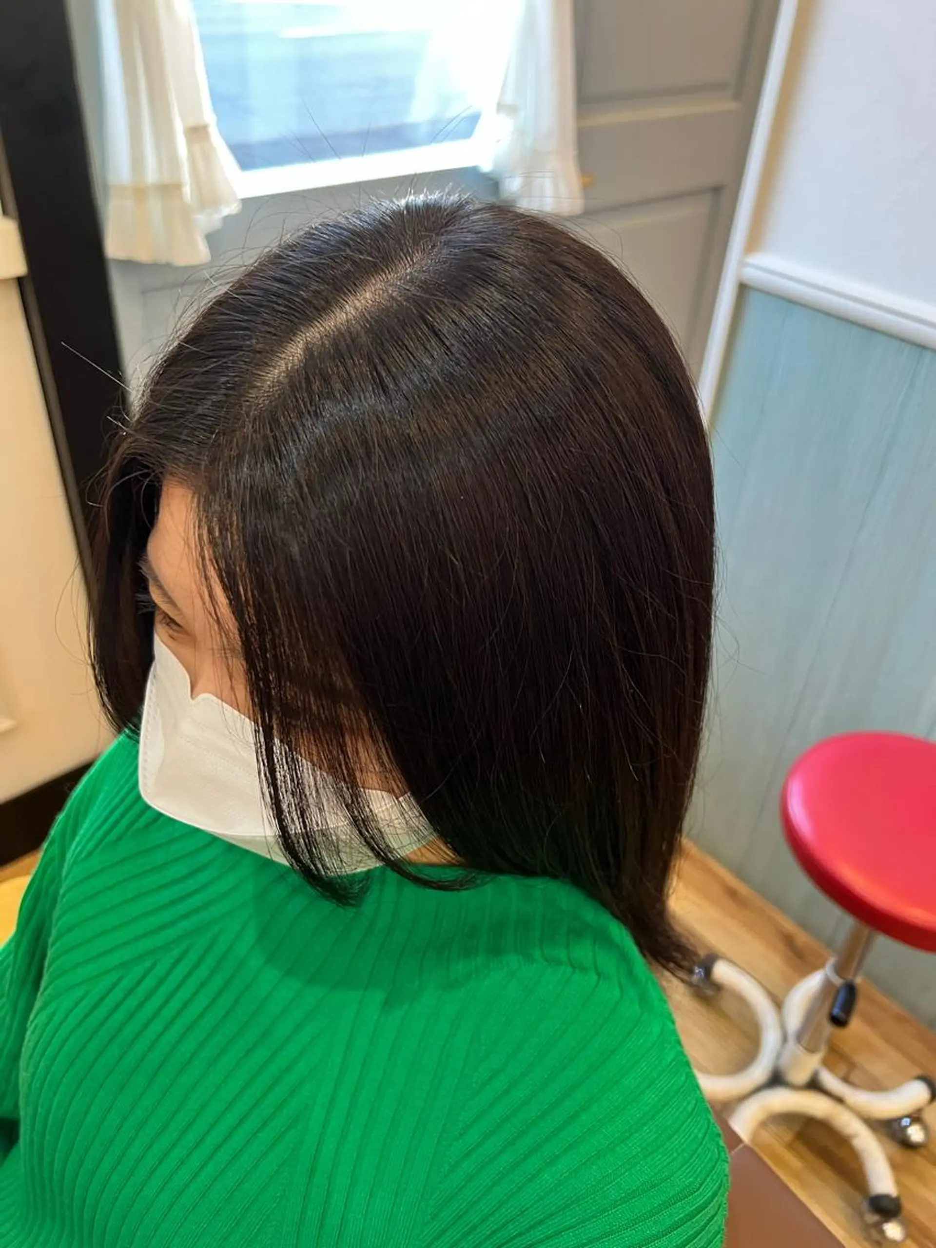 ロング カラー 黒髪 ブラウンカラー 美容室Class所属・🐰ハイトーンカラー 畠山　渡🐰のヘアスタイル