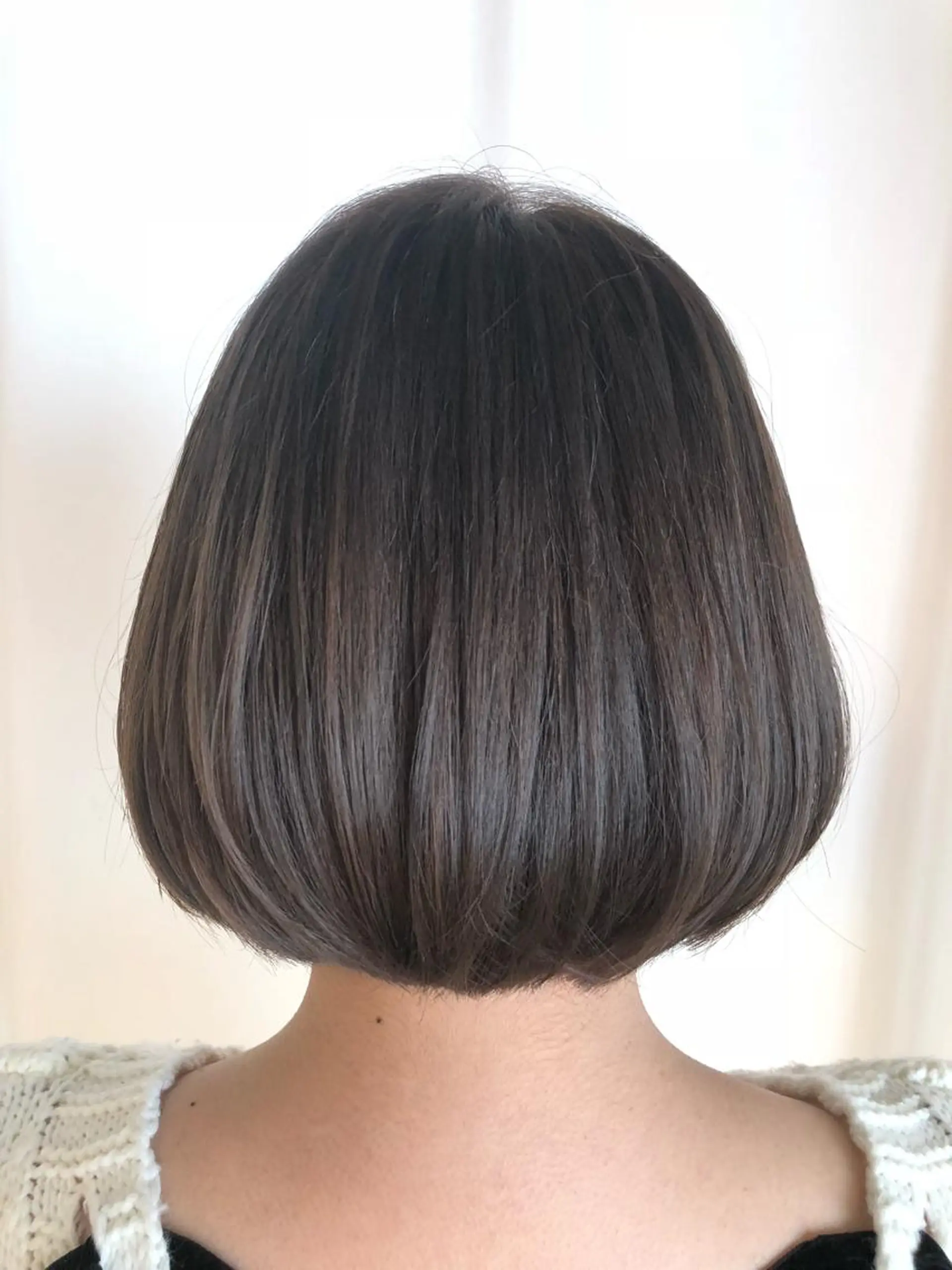 ミディアム カラー ヘアアレンジ グレージュ ボブ ヘアカラー トリートメント ヘッドスパ ＊ヘッドスパ＊ 保田   遥＊のヘアスタイル