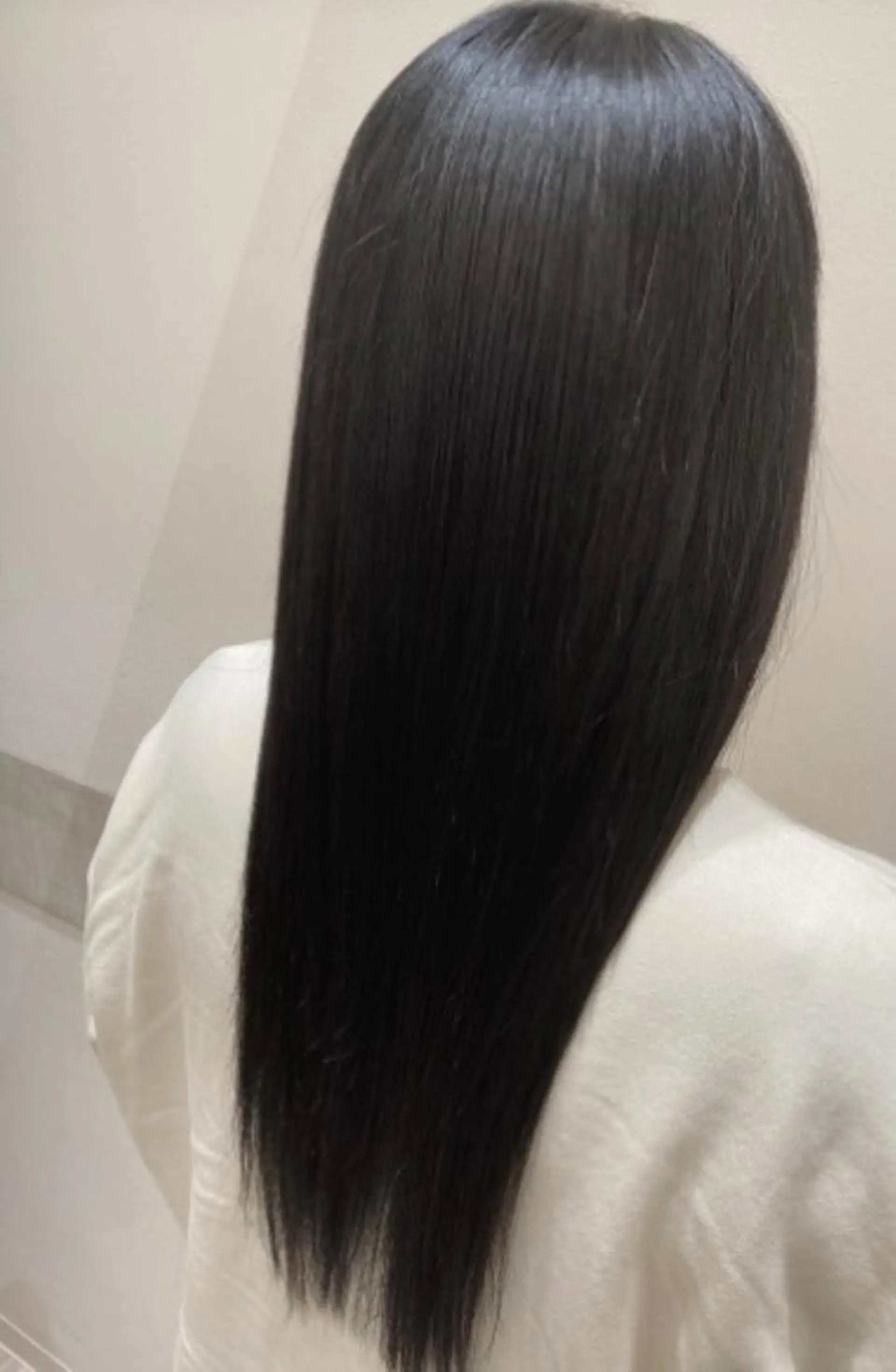 ロング パーマ 縮毛矯正 佐藤 睦月のヘアスタイル