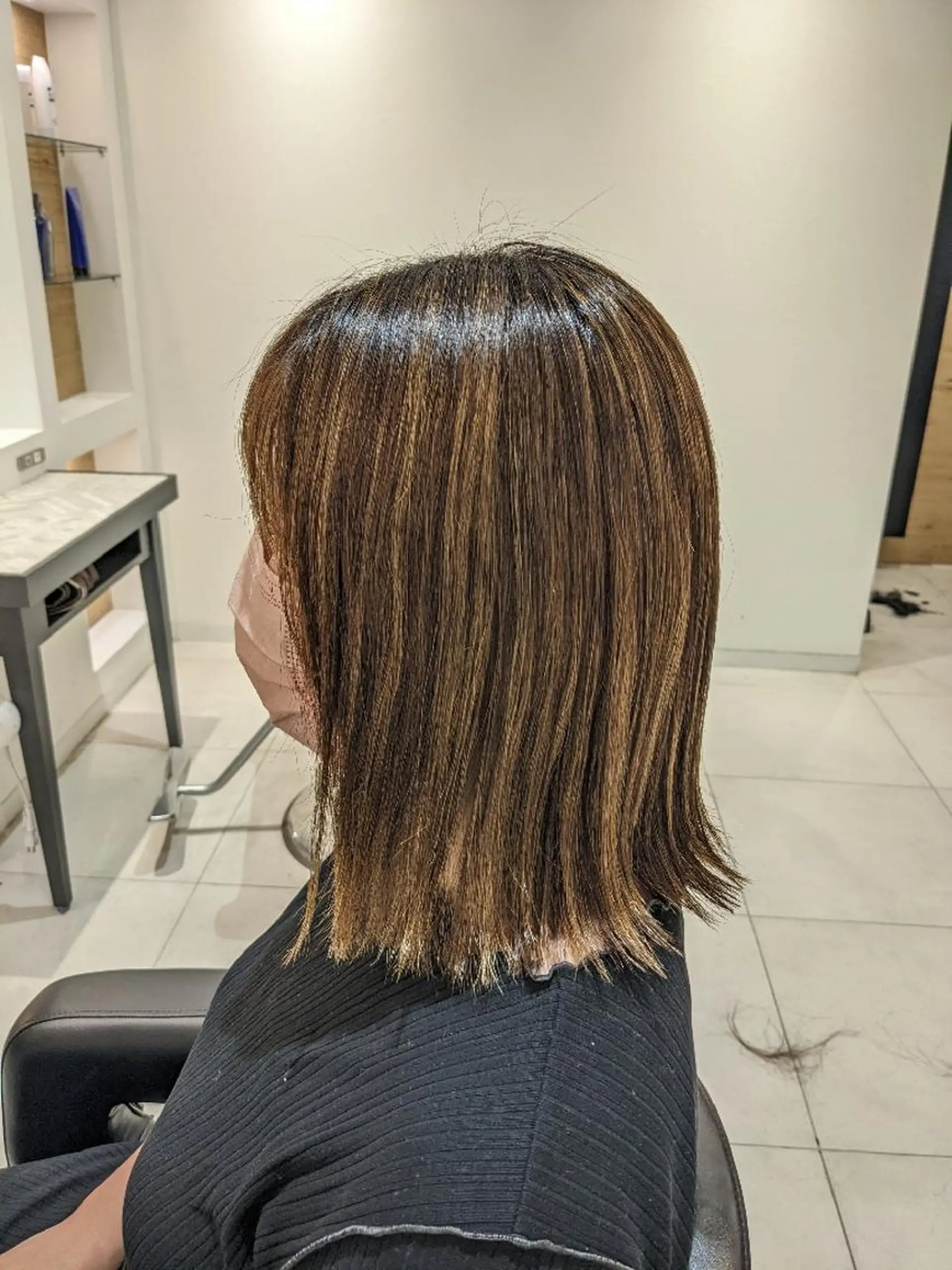 縮毛矯正 ヘアセット✨髪質改善 ✨臼井直子のヘアスタイル
