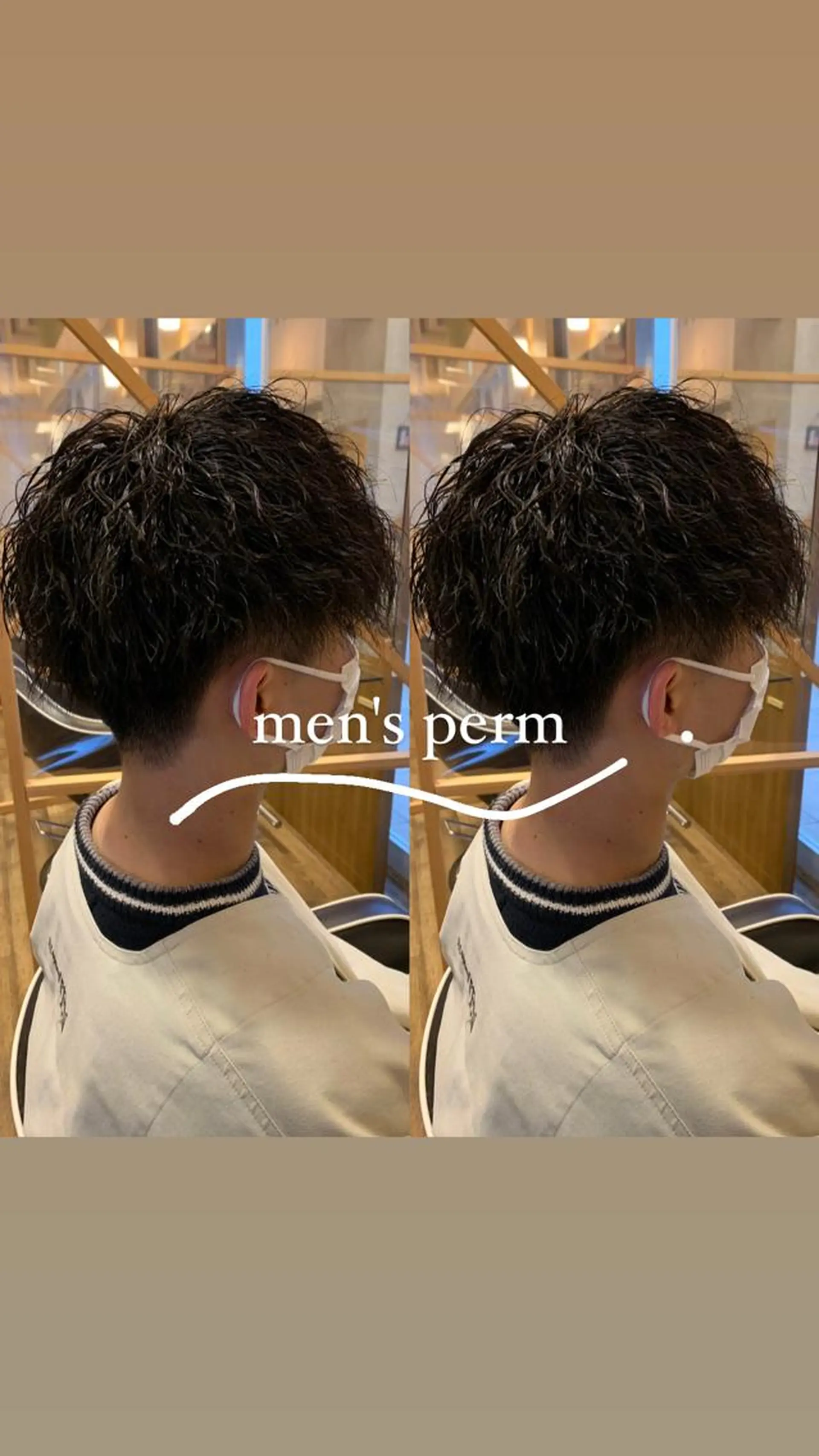 パーマ メンズ パーマ 🐸鈴木 綾乃🐸のヘアスタイル