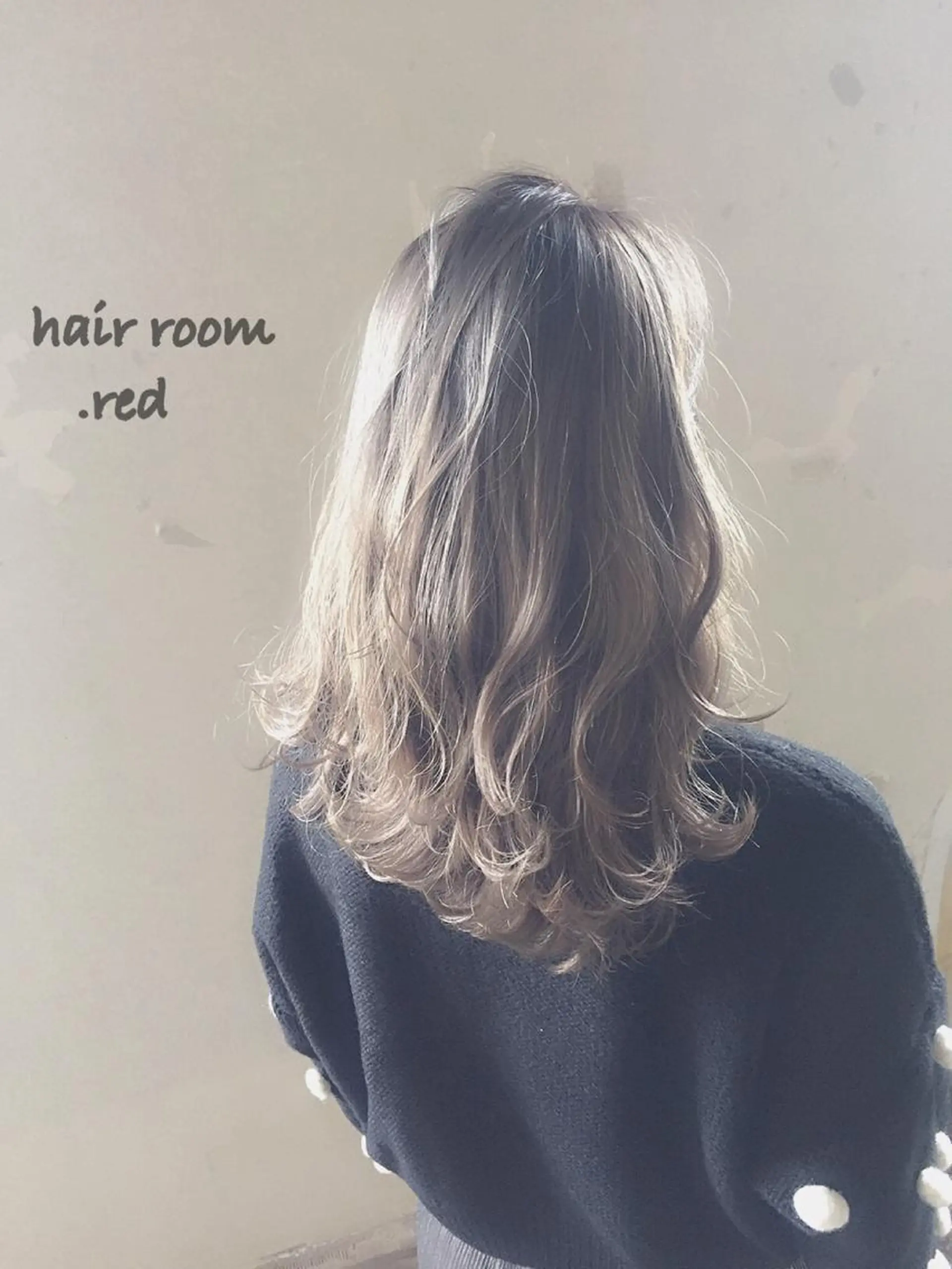 セミロング ヘアカラー hair room .red by NYNY所属・土井 浩輔のヘアスタイル