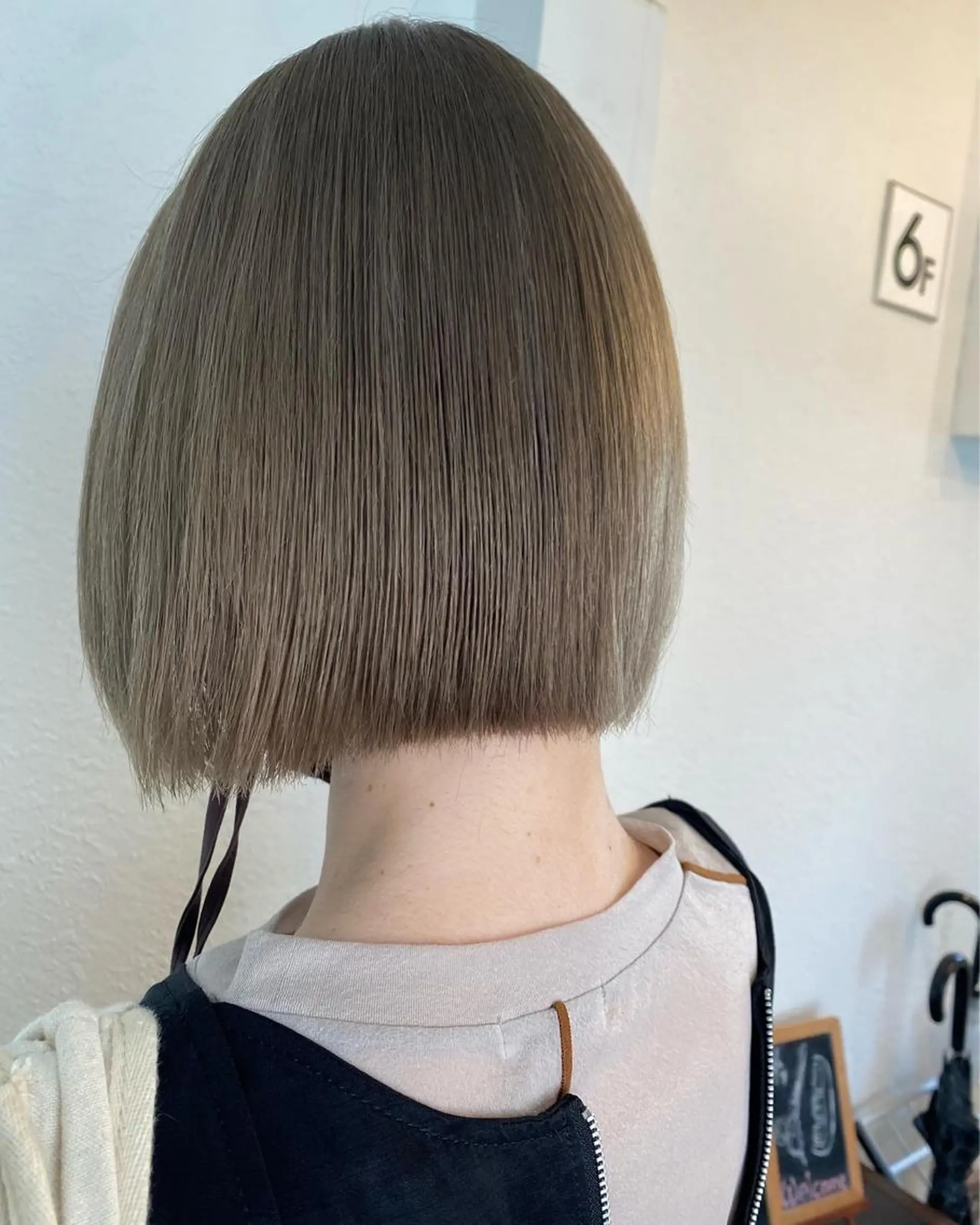 ショート カット ヘアカラー トリートメント 名駅/艶韓国風ヘア miyabiのヘアスタイル