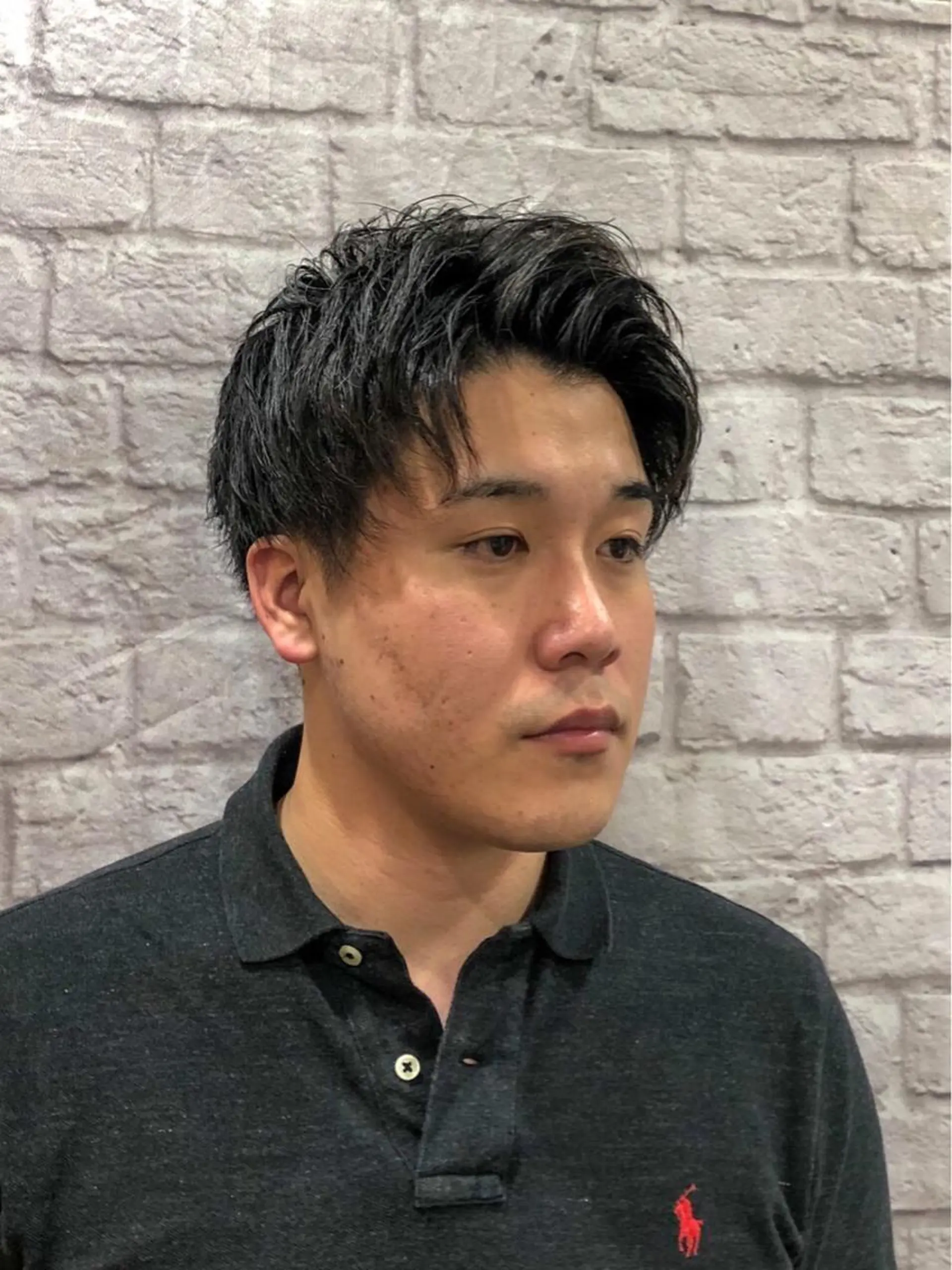 ショート メンズ 銀座マツナガ新宿野村ビル店所属・女性理容師 佐藤優菜のヘアスタイル