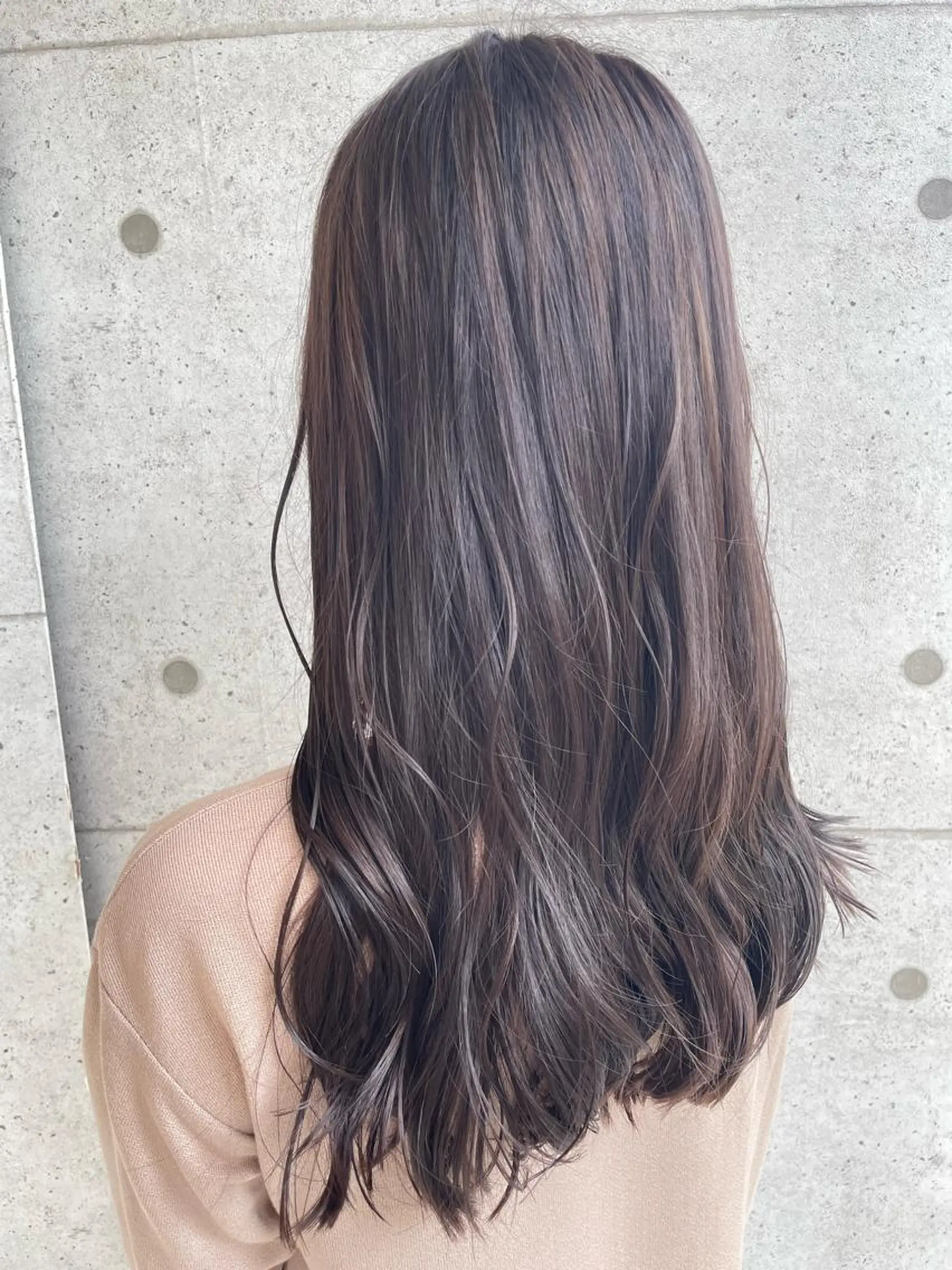 ロング ヘアカラー トリートメント 垢抜け透明感カラー 🌻篠崎あずさ🌻のヘアスタイル