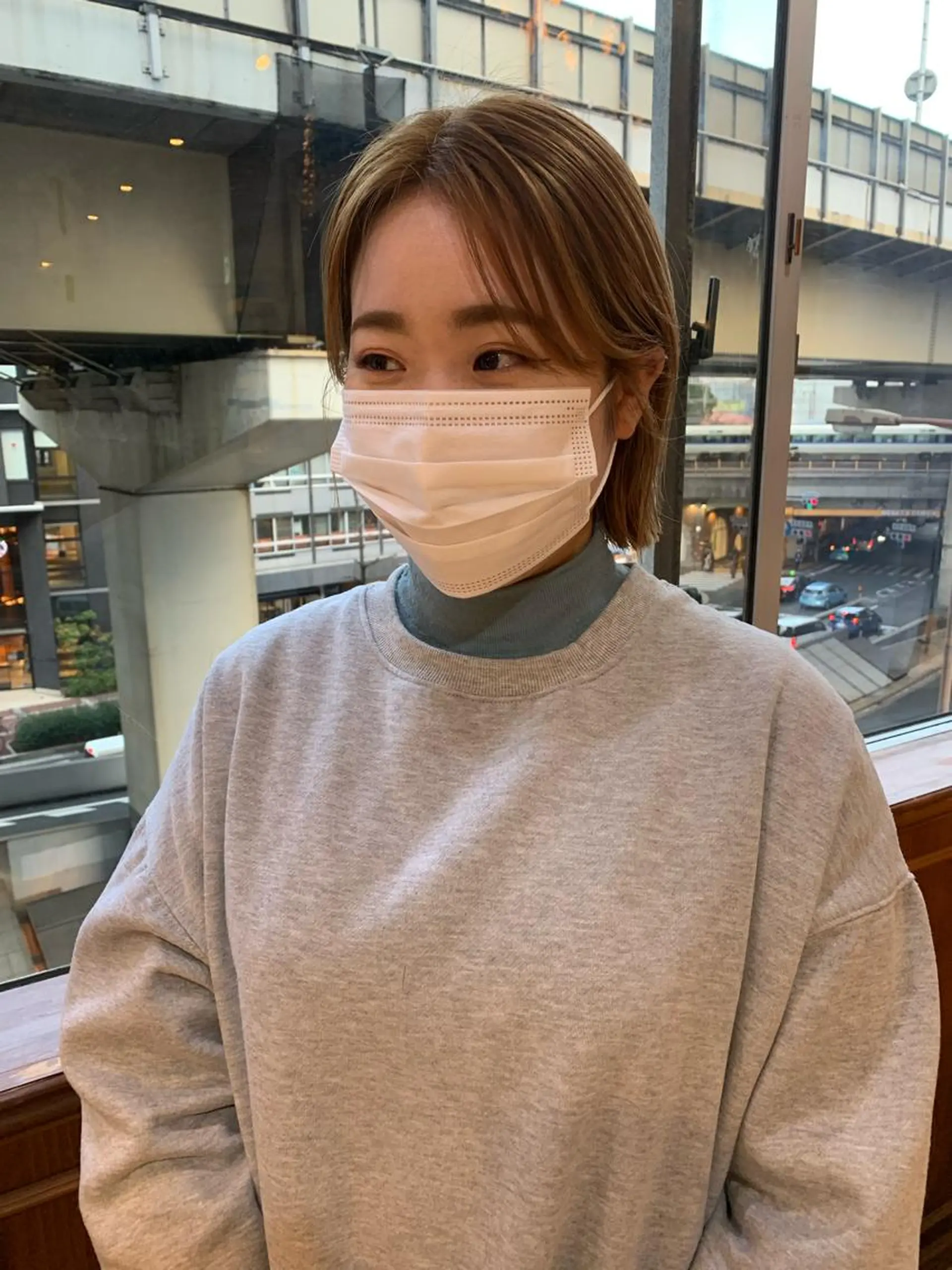 ショート カラー カット ヘアカラー トリートメント 梅田/茶屋町 sayakaのヘアスタイル