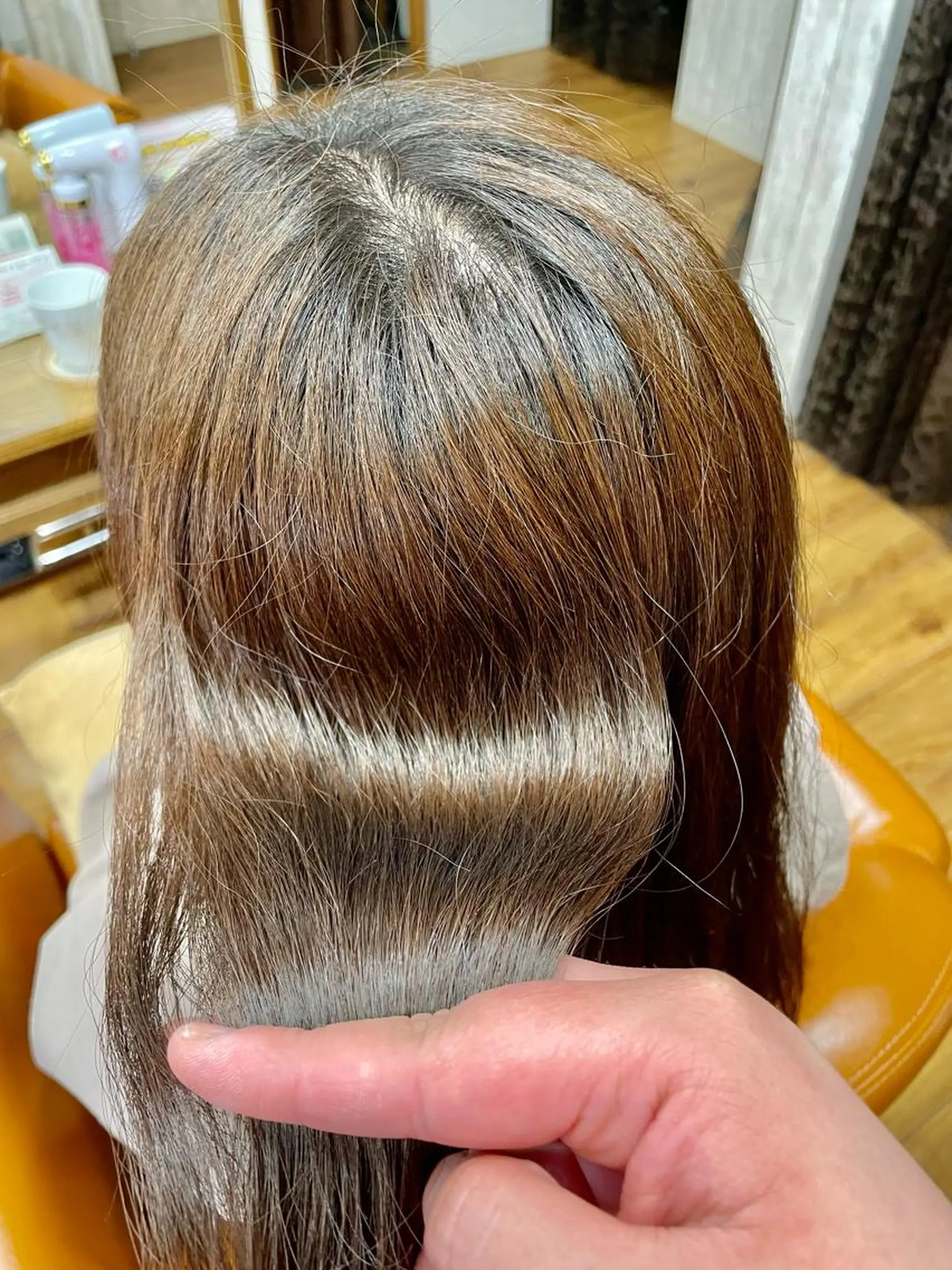 セミロング トリートメント 美容室 Jフィドルファドル所属・わきた かずなのヘアスタイル