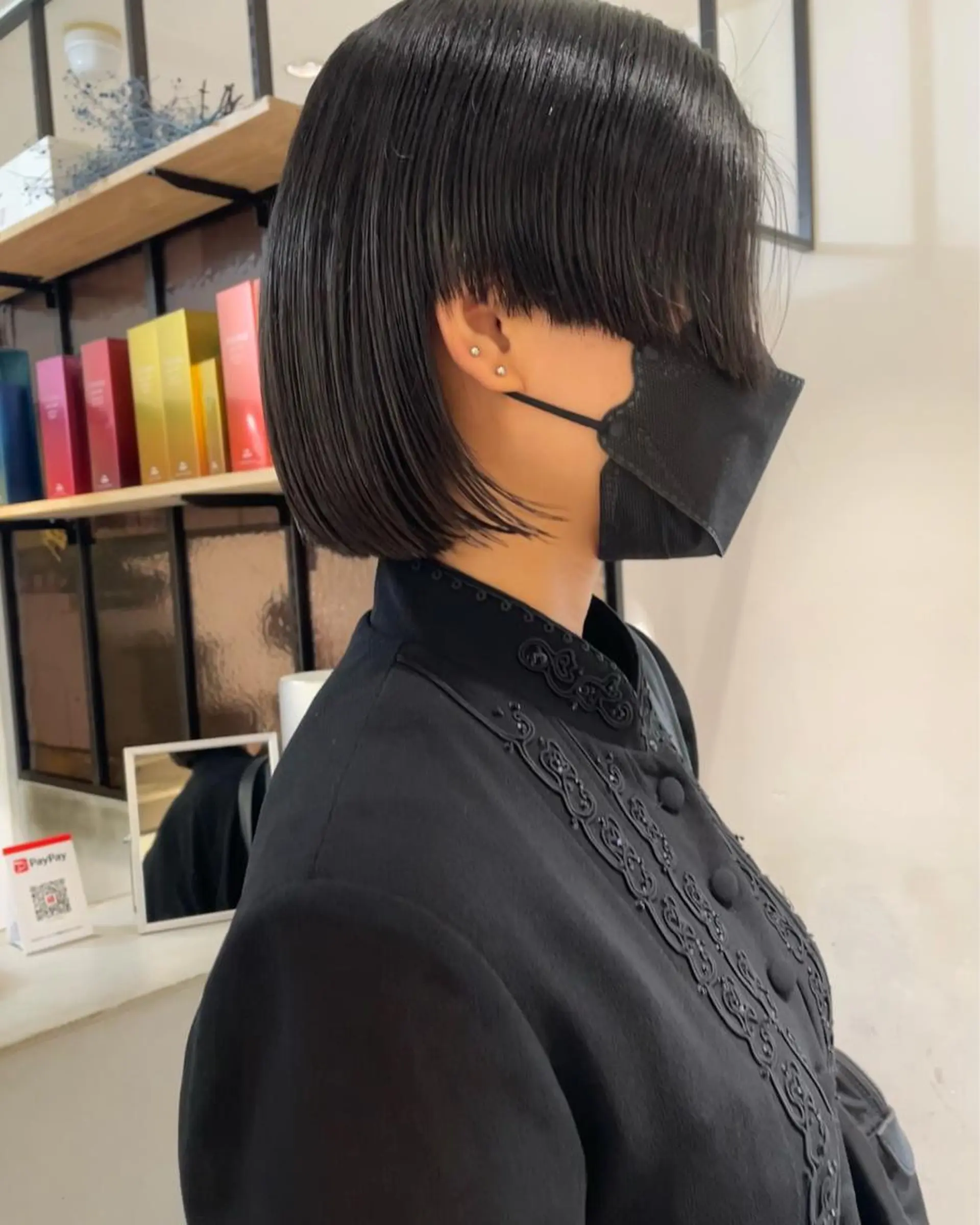 ショート ボブ ショートヘア カット トリートメント Loom.所属・村上雅人 ナチュラルモードのヘアスタイル