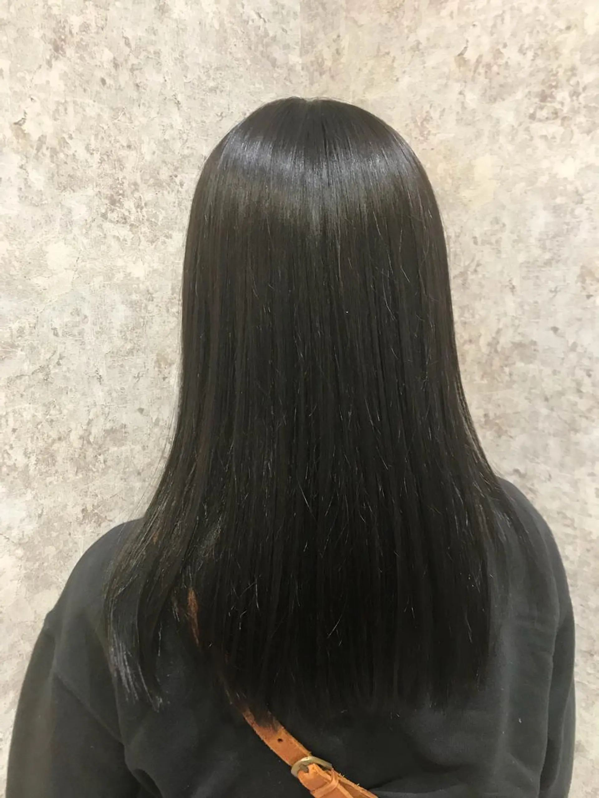 ロング 縮毛矯正 ヘアカラー トリートメント 【earth】オガタ 🫧髪質改善縮毛🫧のヘアスタイル
