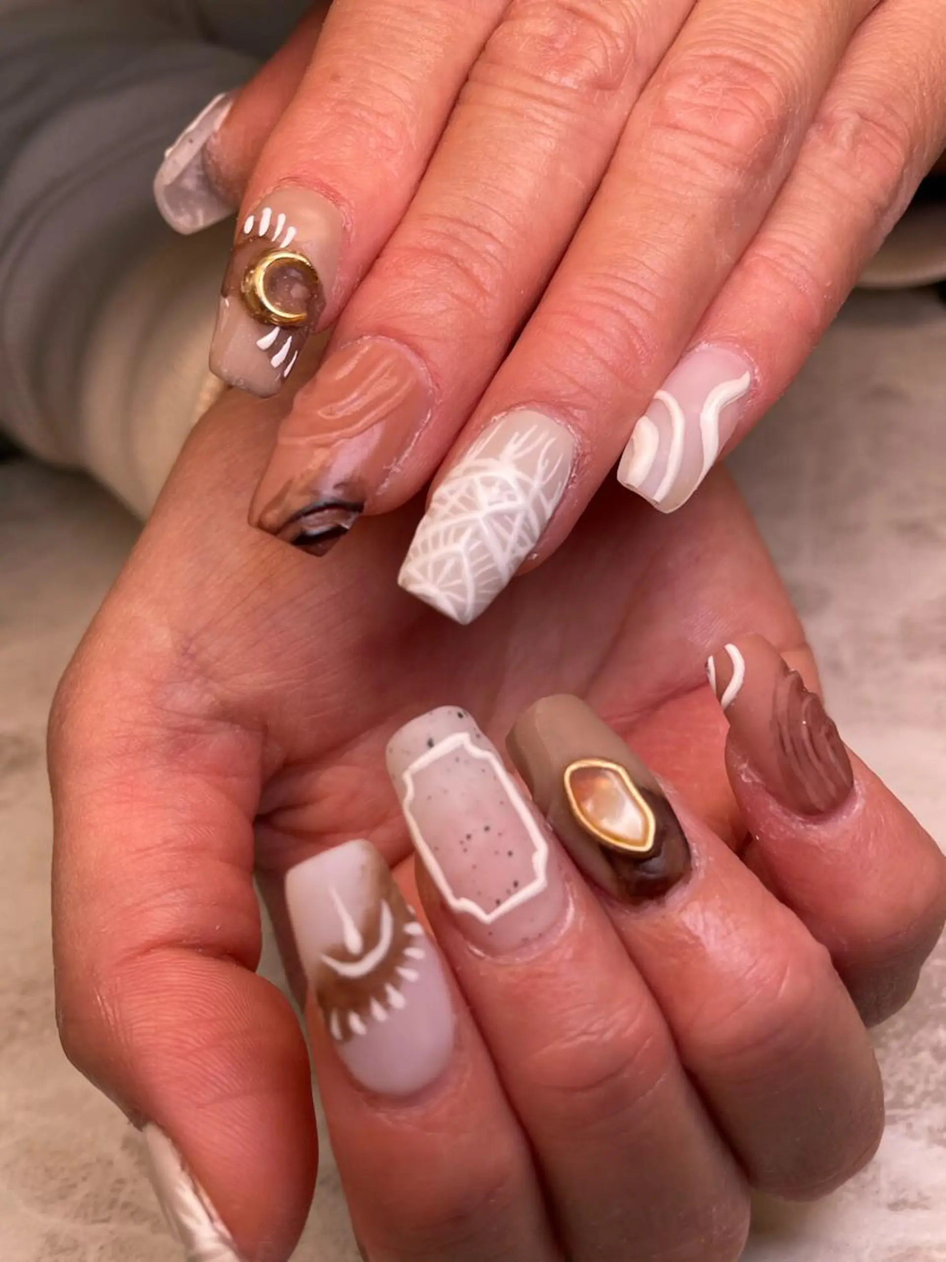 ネイル ハンドネイル YOUTH nails waxing所属・YOUTH natsumiのネイルデザイン