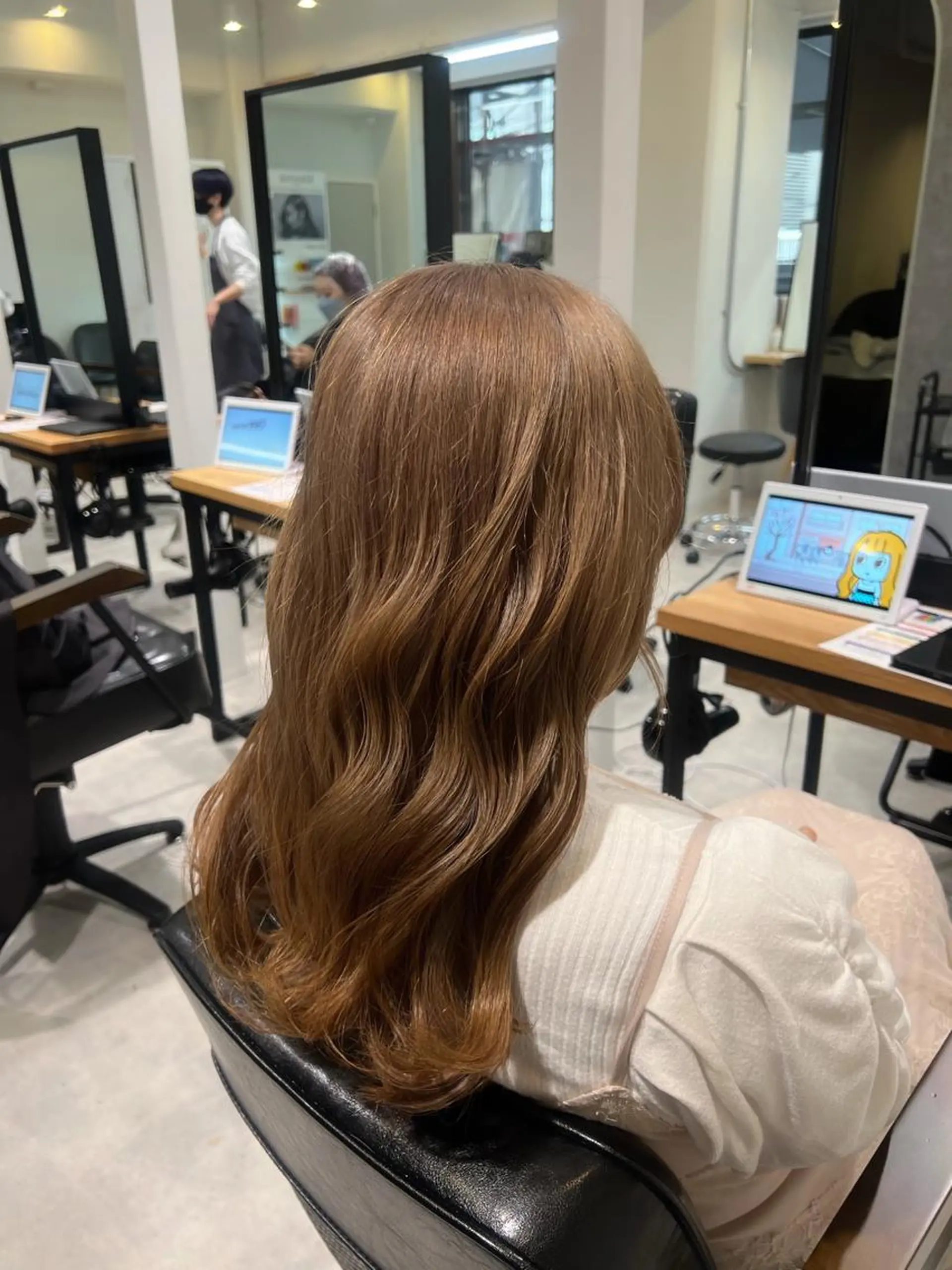 ロング カラー collet矢島 /ブリーチカラーのヘアスタイル