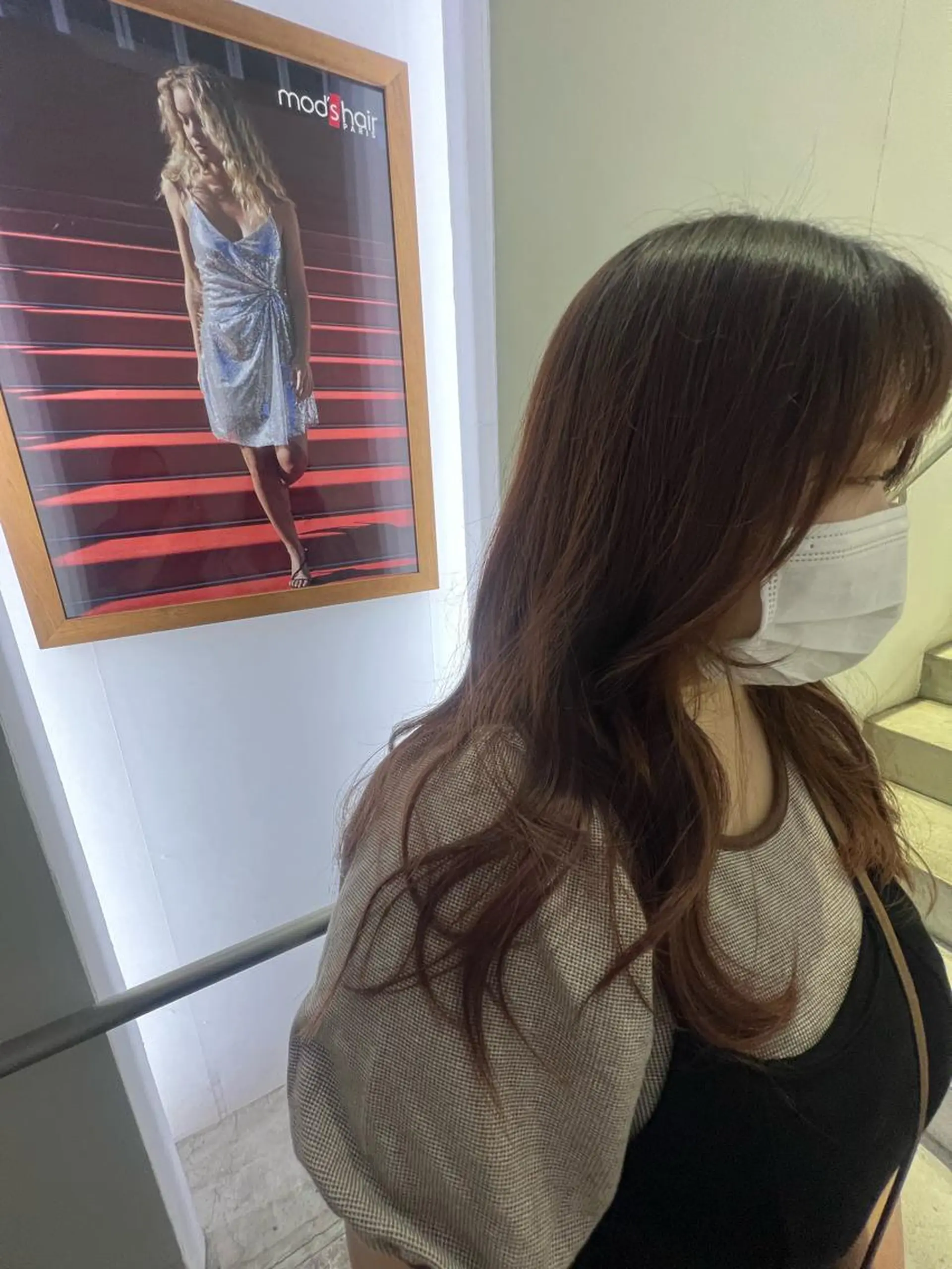 ロング 韓国風ヘア モッズ・ヘア 金沢店所属・柴田 綺音のヘアスタイル