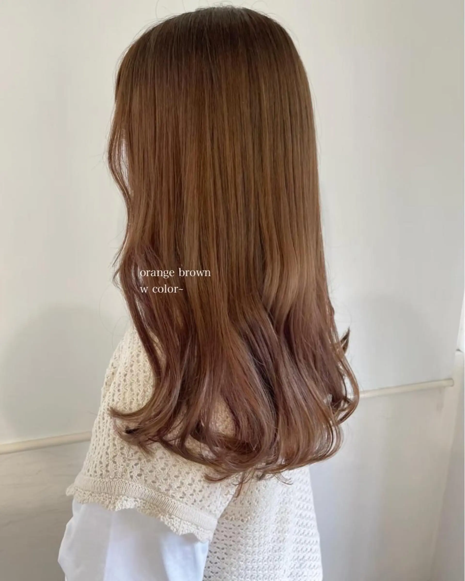 セミロング カラー Parve  Mix /板野妃莉のヘアスタイル