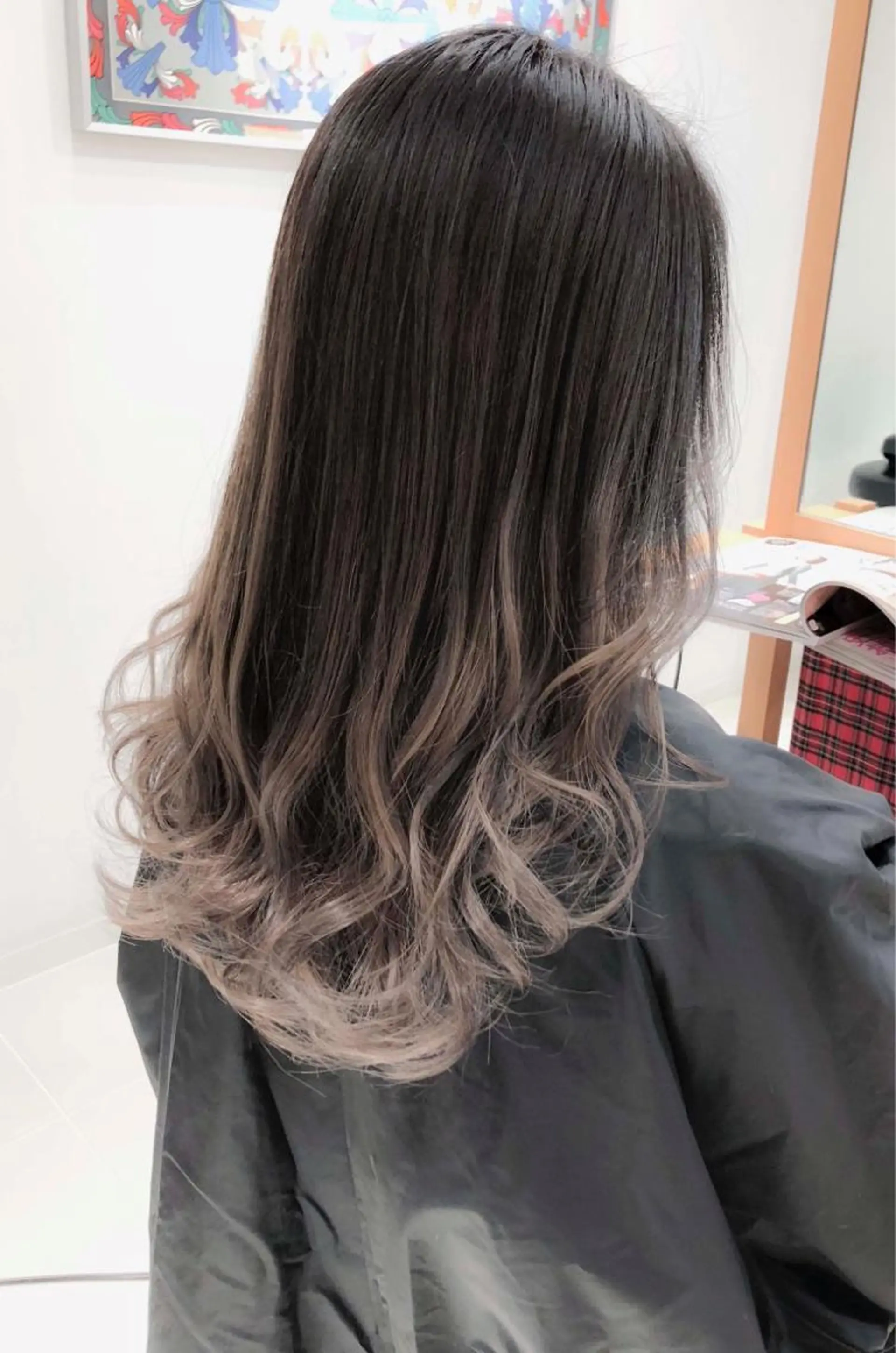 ロング カラー Days 透明感カラーのヘアスタイル