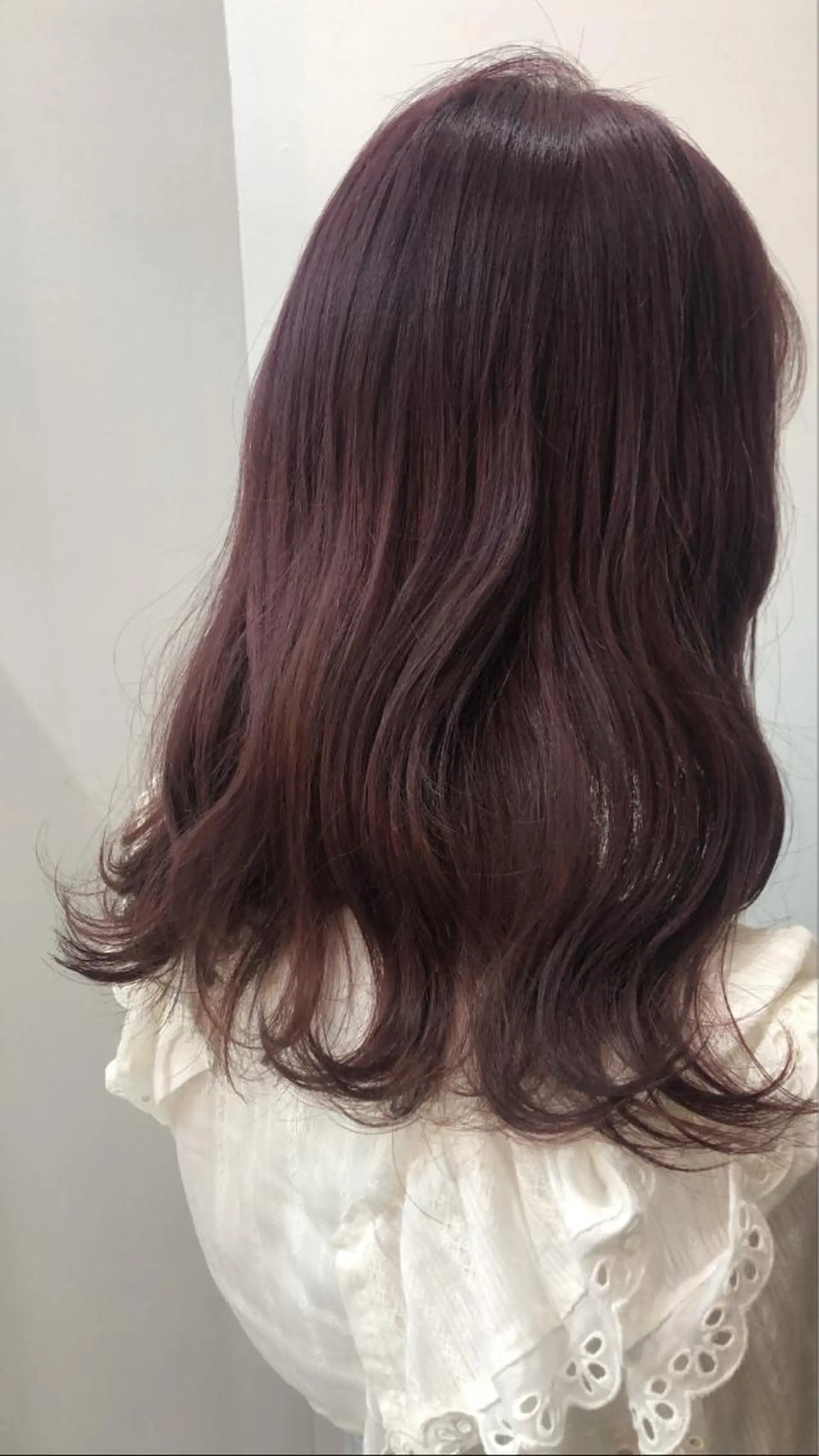 ロング カラー ラベンダーカラー ラベンダーピンク ピンクカラー レイヤー/ハイトーン 🧸SENAのヘアスタイル