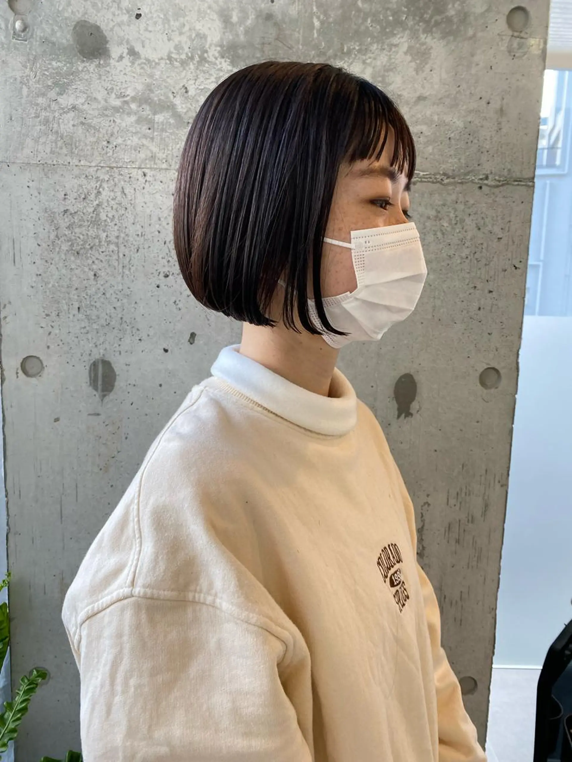 ショート ボブ カット YinYang所属・川﨑 章弘のヘアスタイル