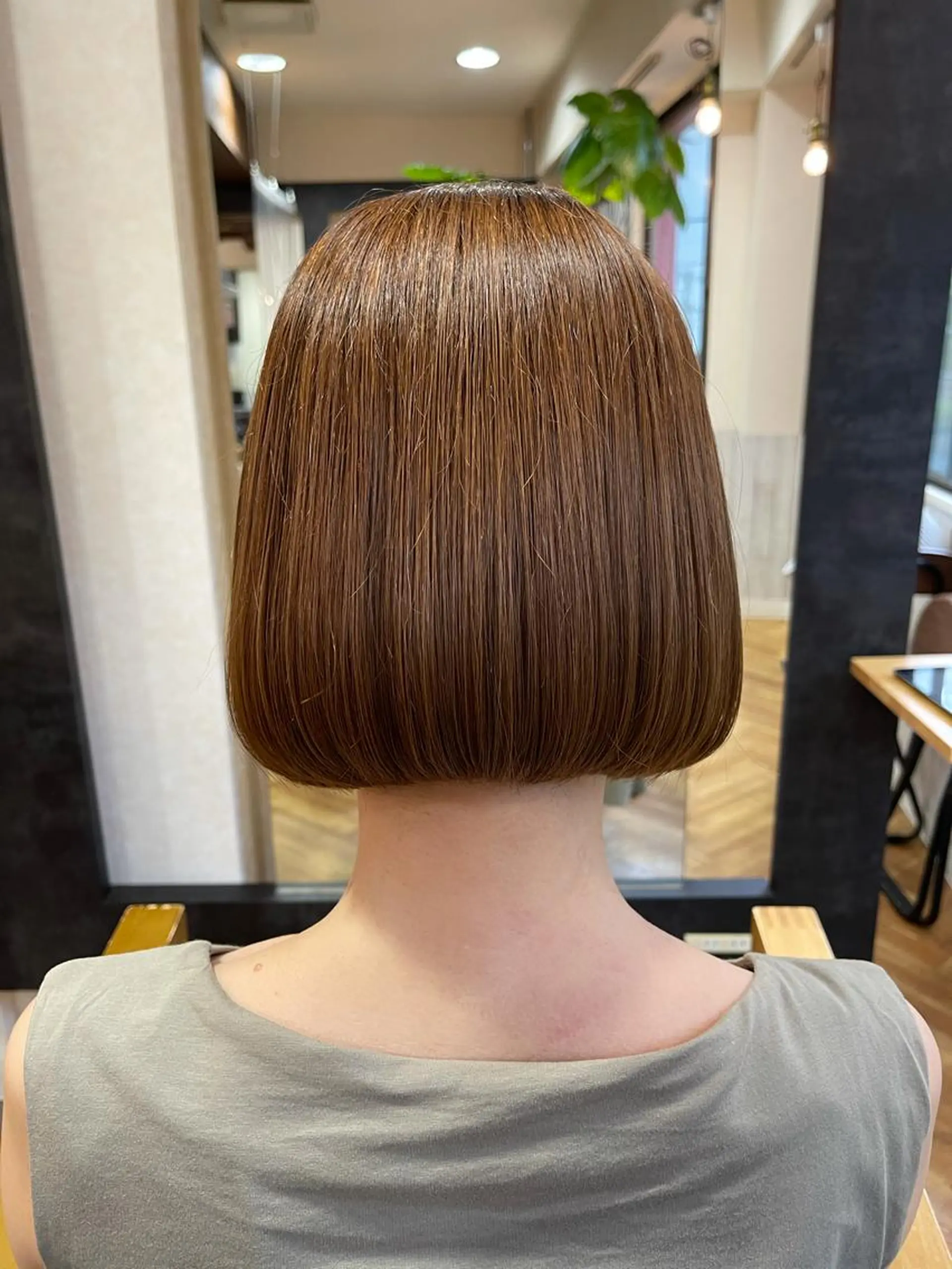 ショート カラー 髪質改善＆艶カラー Zina💋池袋のヘアスタイル