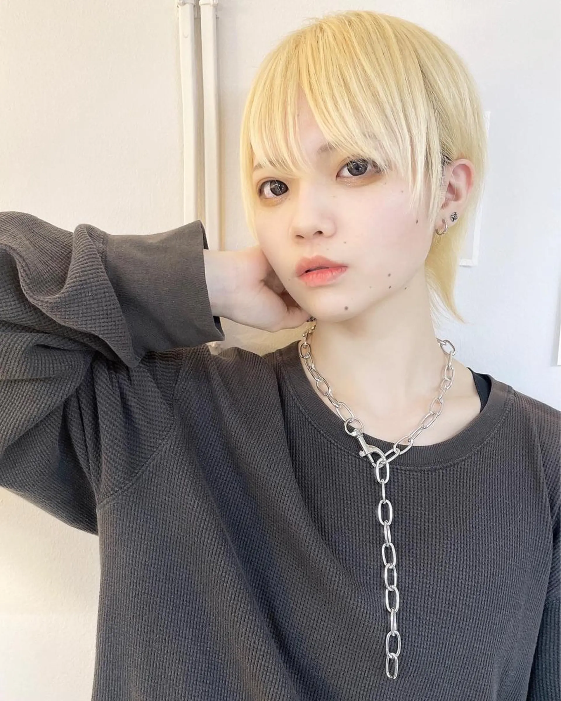 ショート カラー シバタ ショウゴのヘアスタイル