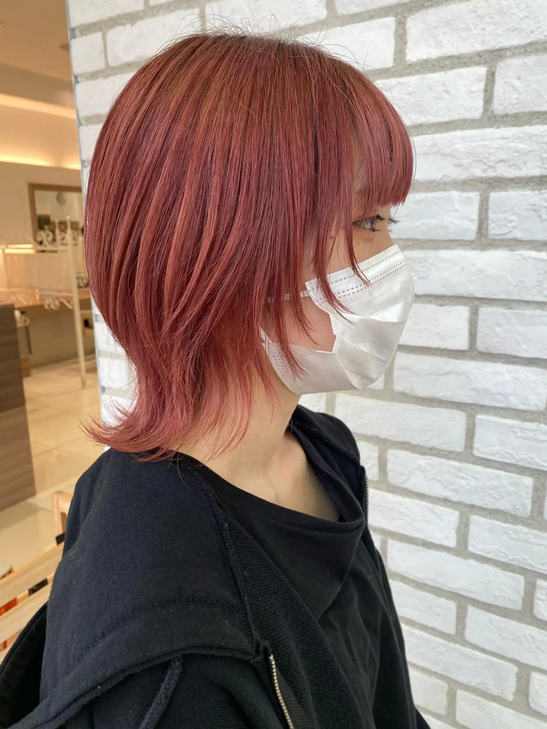 ミディアム カラー 🩵波巻き／ツイスパ HARU💎のヘアスタイル