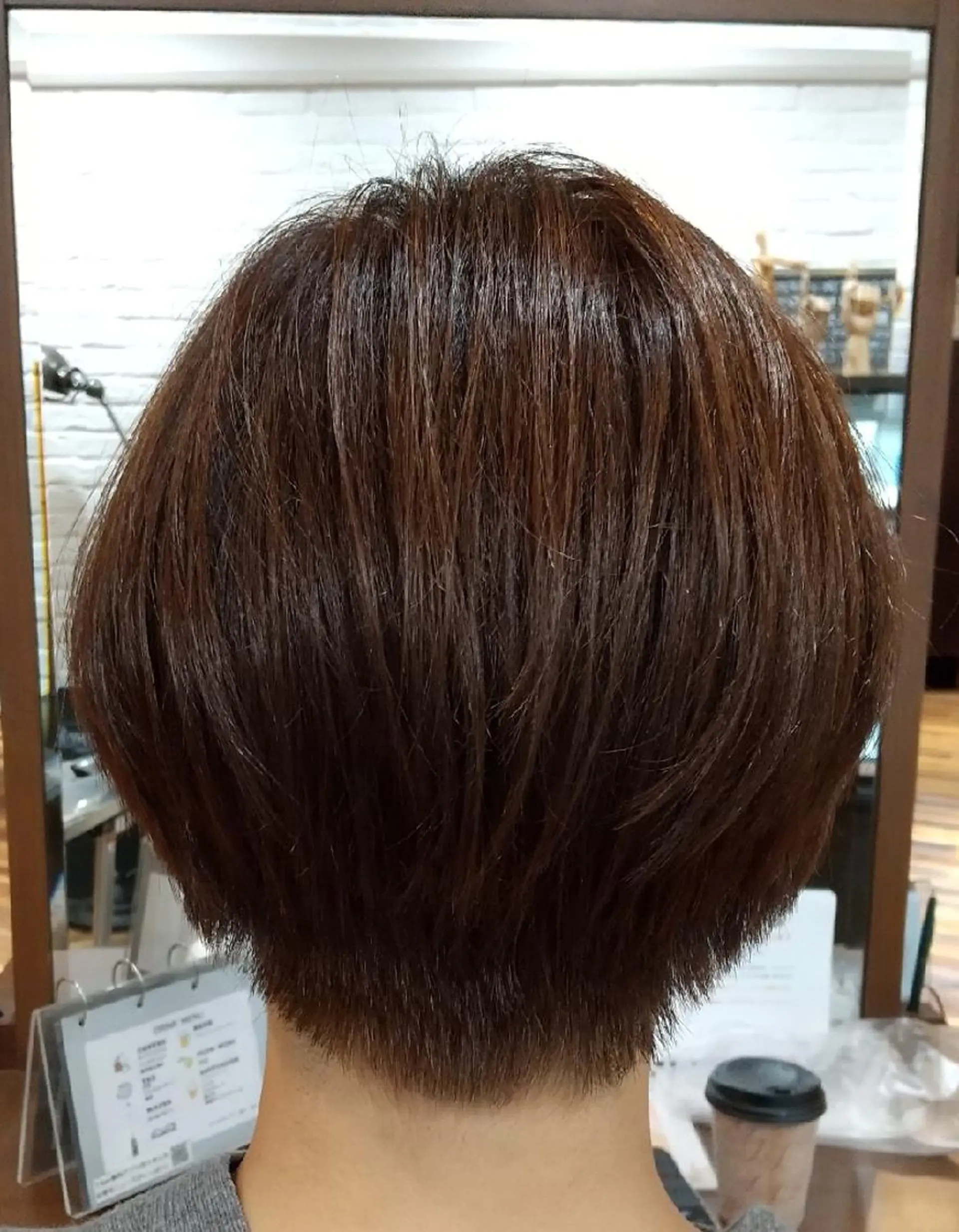 ショート カラー ショートボブ ボブ ショートヘア カット ✂デザインカット🐟 高評価✂戸崎俊成✂のヘアスタイル