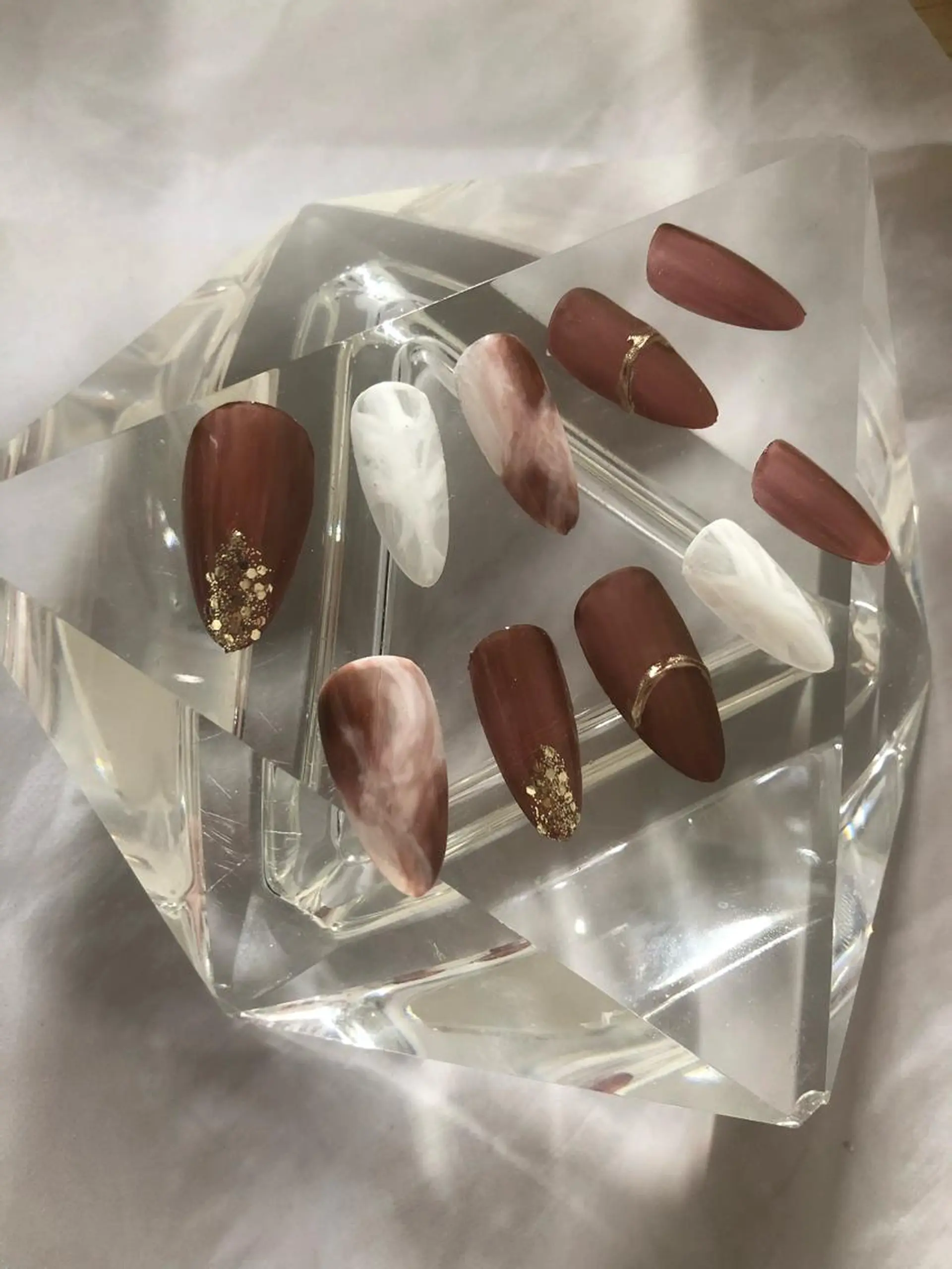ネイル ニュアンスネイル 【ＯＲＧＡＮ】 nailのネイルデザイン