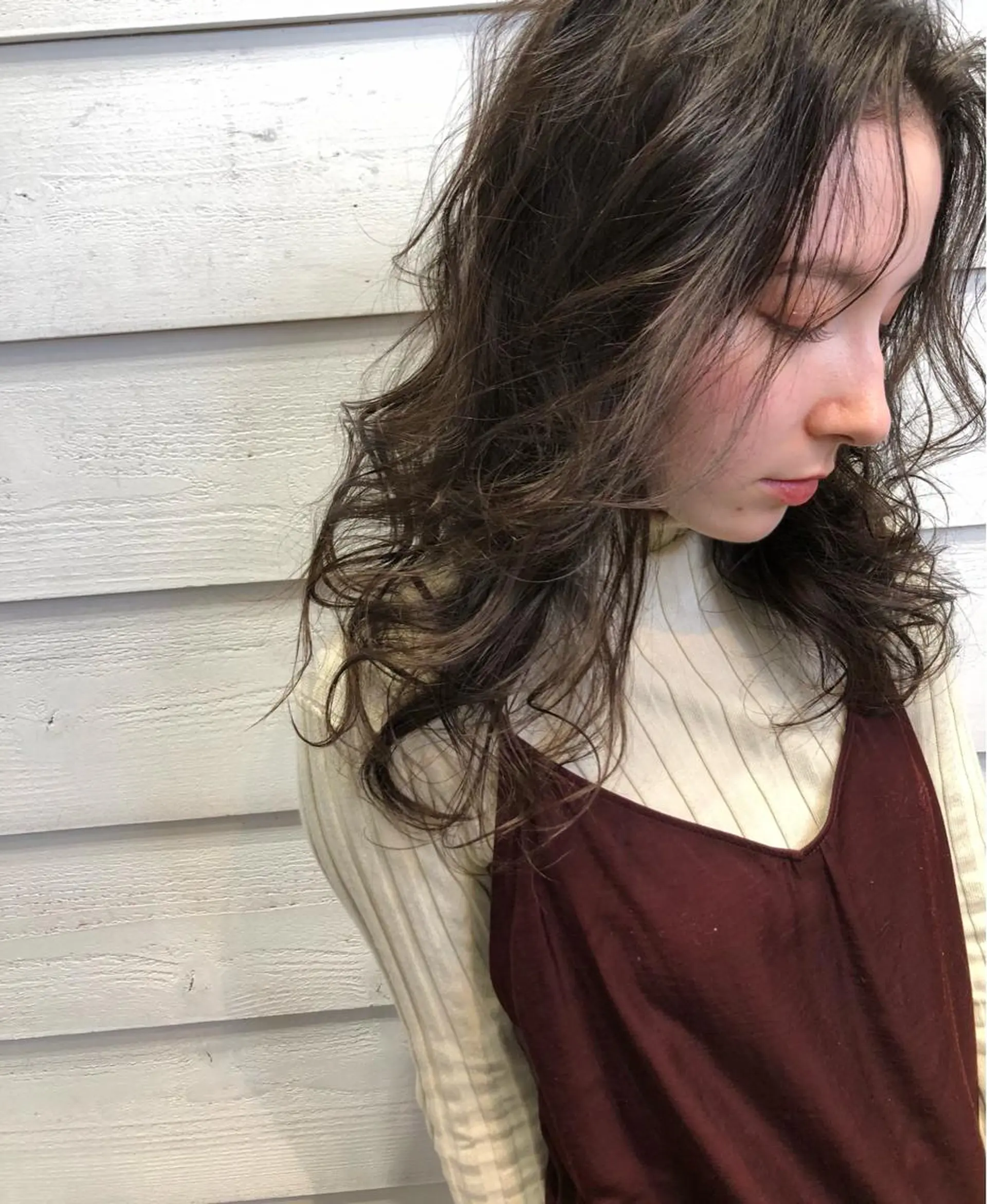 セミロング ボブ 髪質改善 韓国風ヘア シースルーバング 縮毛矯正 カット ヘアカラー パーマ トリートメント ヘアセット BACANCES〜バカンス〜所属・👑👑👑👑工藤 敬👑👑👑👑のヘアスタイル
