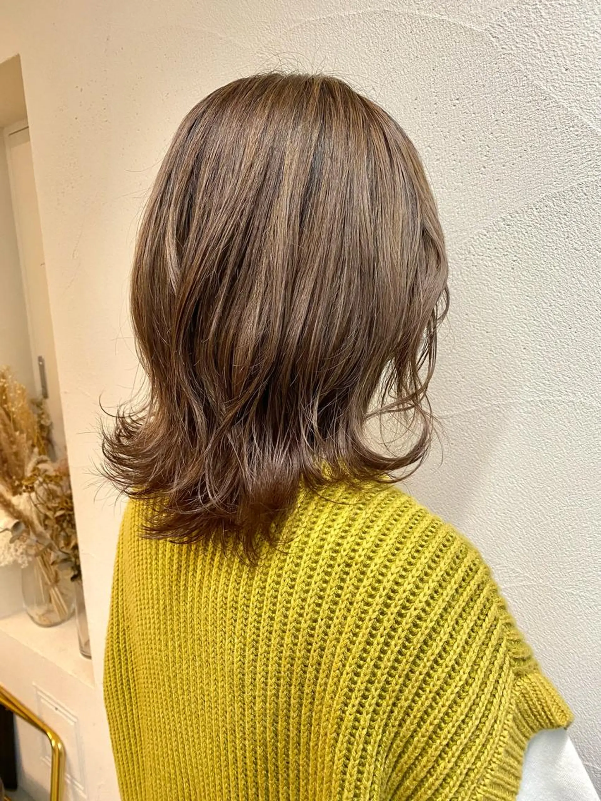 ミディアム カラー カット ヘアカラー トリートメント Masena所属・Director 🌈中川慎之介のヘアスタイル