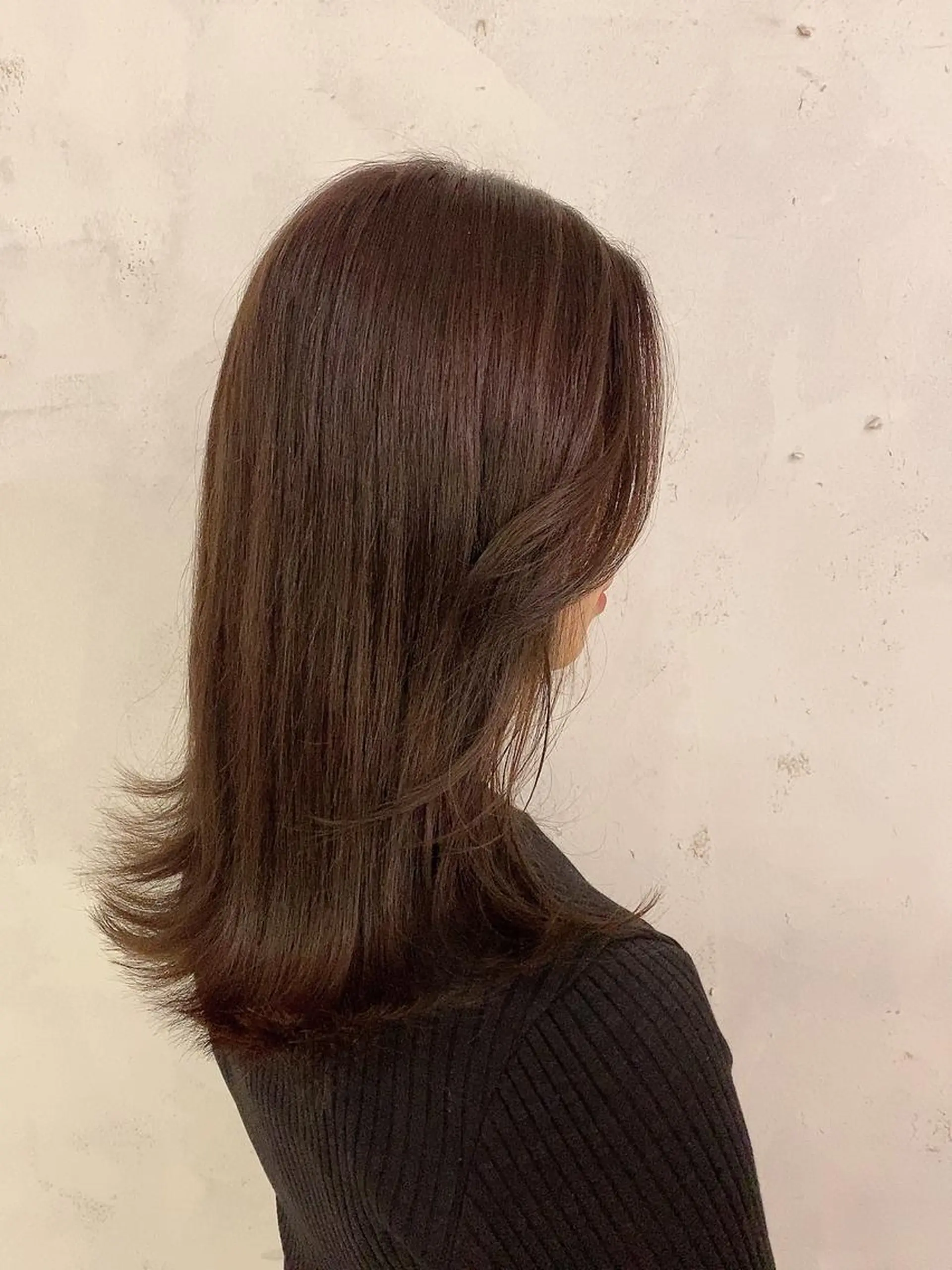 ミディアム カラー ヘアカラー トリートメント mulum所属・オタク美容師🎮 AKARIのヘアスタイル