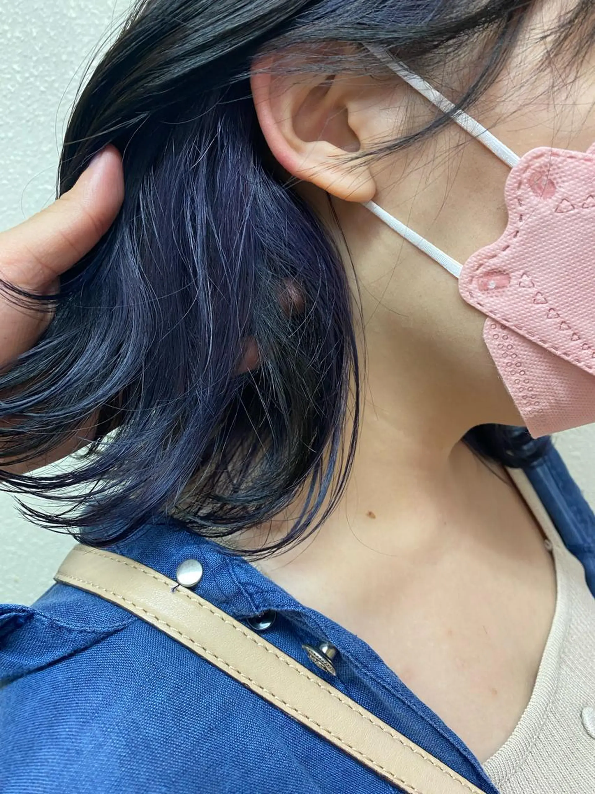 ミディアム カラー カット ヘアカラー トリートメント ikeda shioriのヘアスタイル