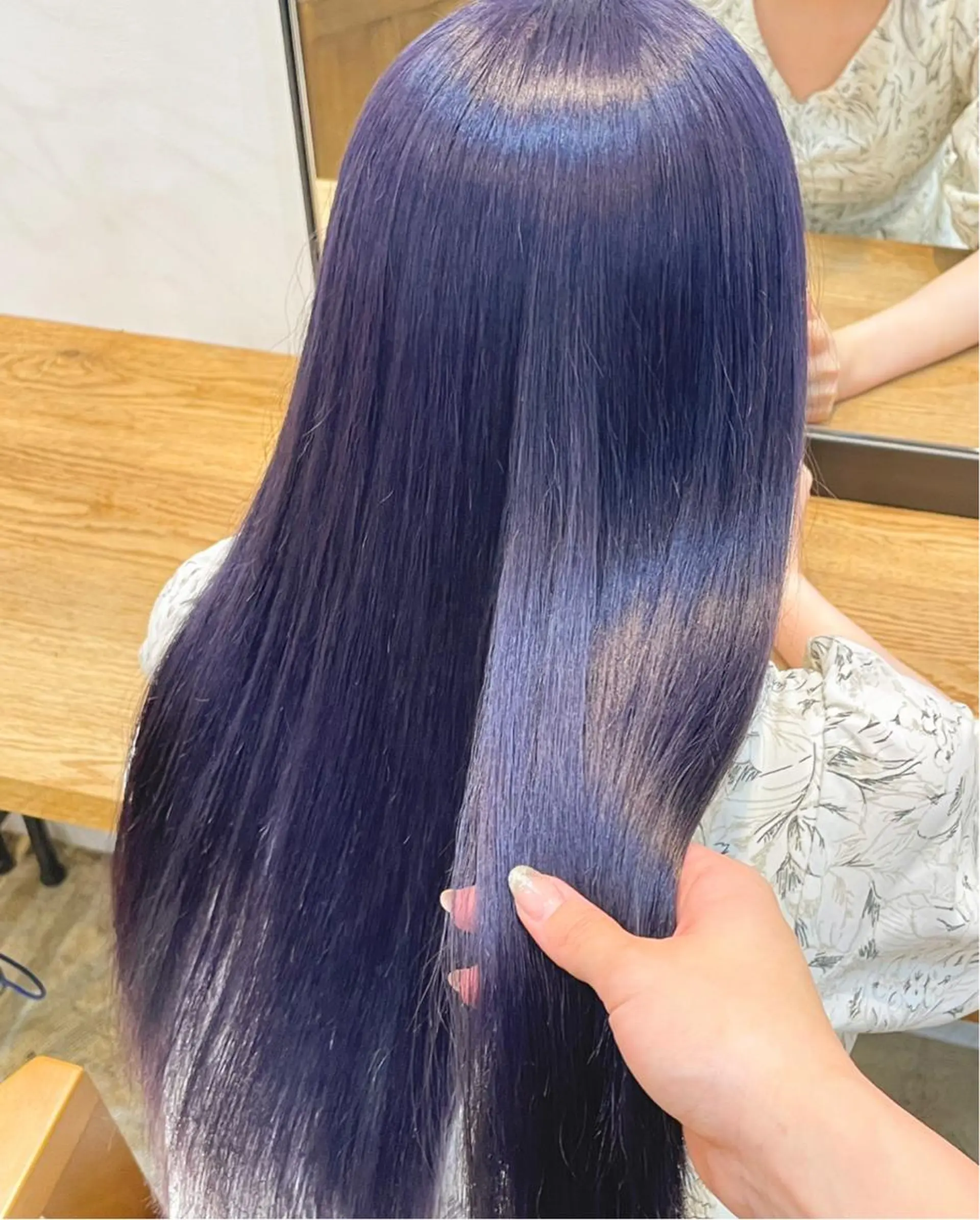 ロング カラー ブリーチ knot by belle所属・Hana❁⃘*.ﾟ Jr.stylistのヘアスタイル