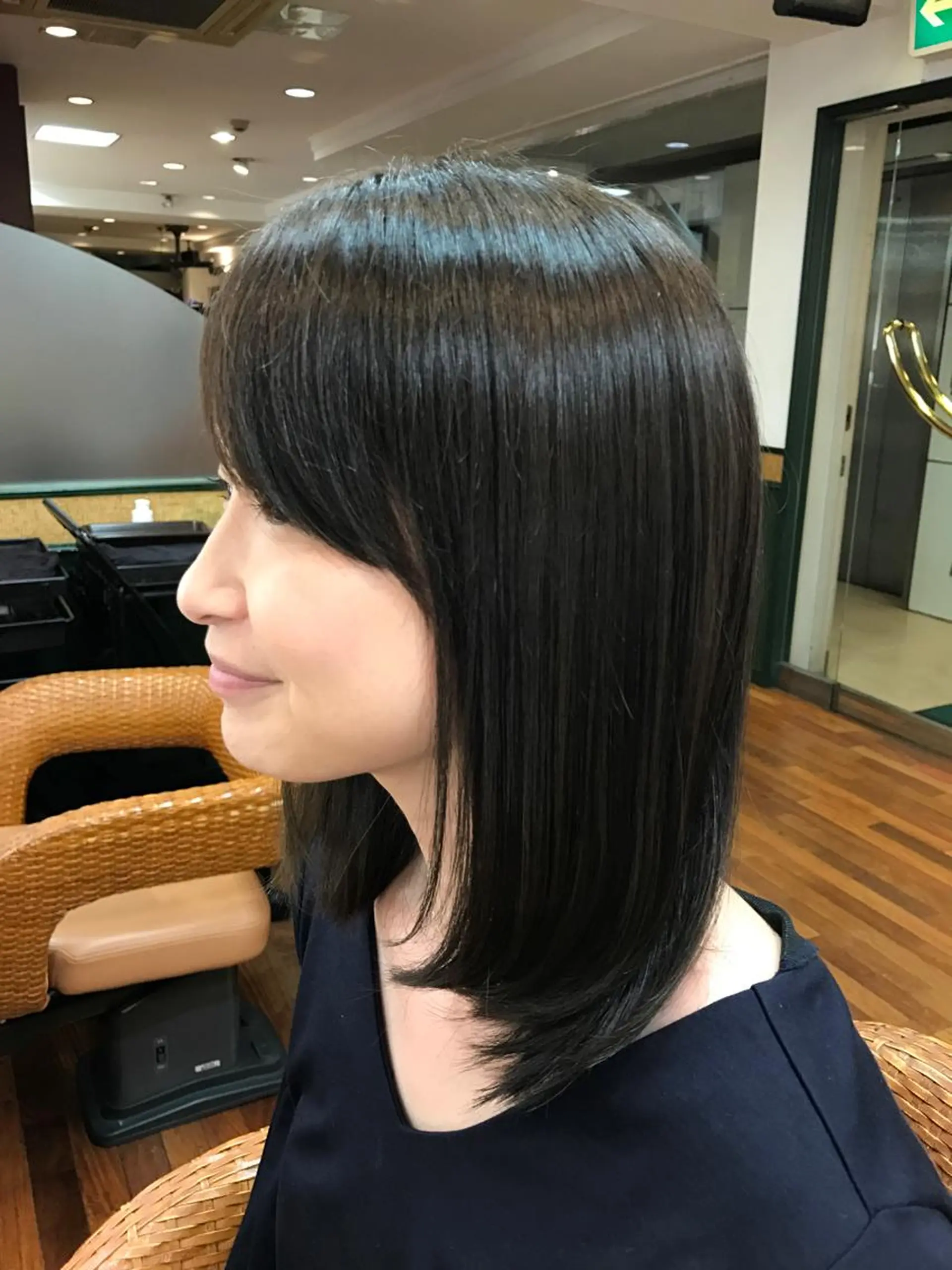 ミディアム カラー PANOLA所属・加藤 理沙のヘアスタイル