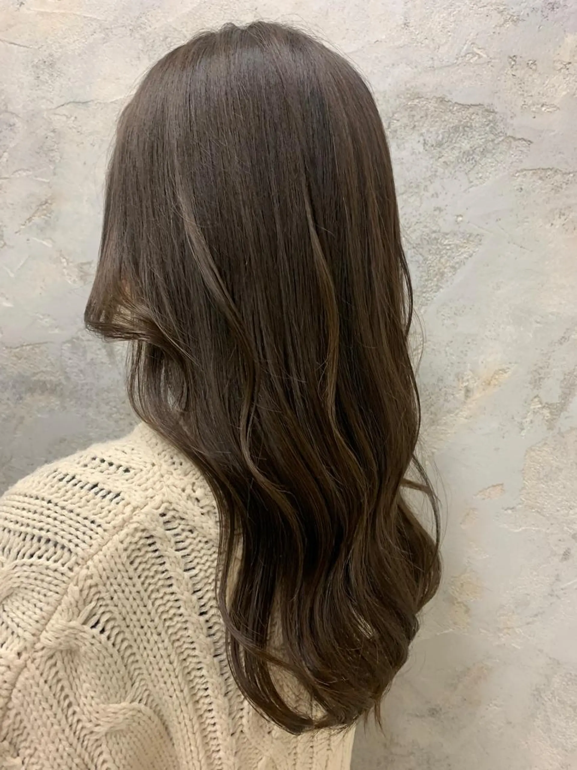 ロング カラー ブラウンカラー オリーブカラー 【ベージュカラー】 【髪質改善】ｎａｅのヘアスタイル