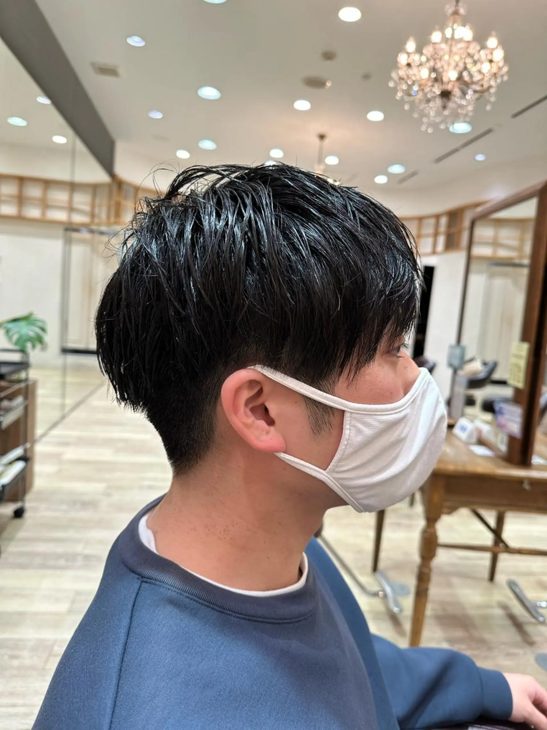 メンズ マッシュ 宮原 智美のヘアスタイル