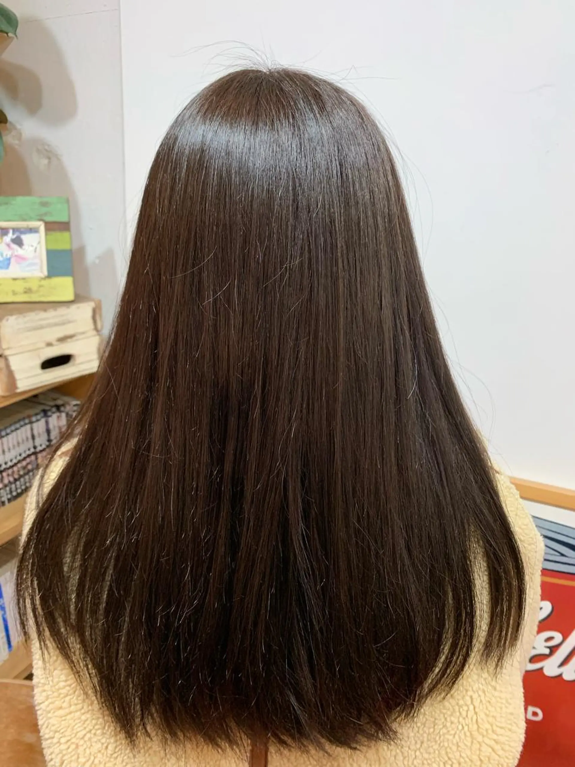 ロング カラー 奥村 卓也のヘアスタイル