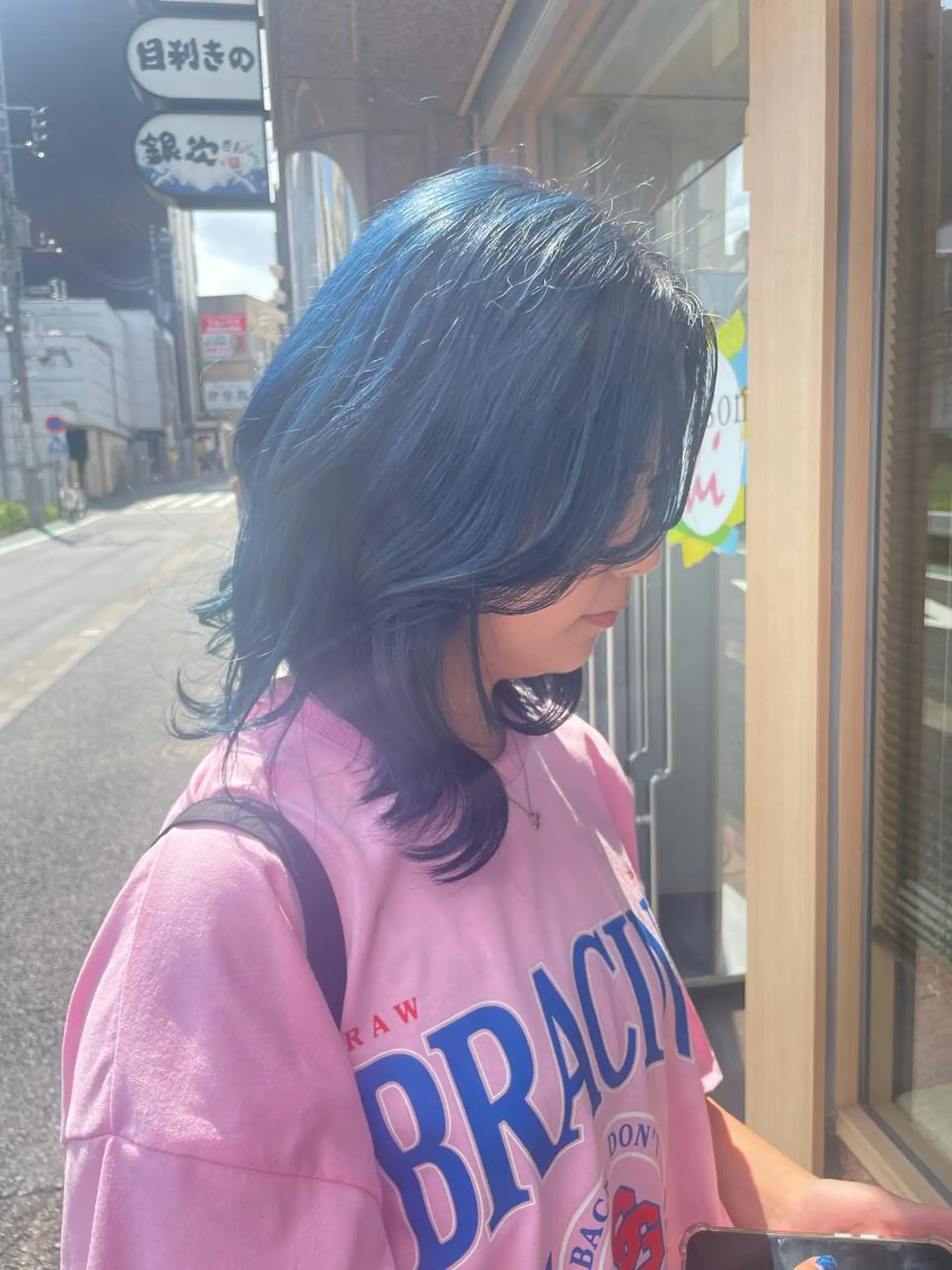 ミディアム カラー ブルーカラー 髪質改善/Bloss om🌷高橋沙衣のヘアスタイル