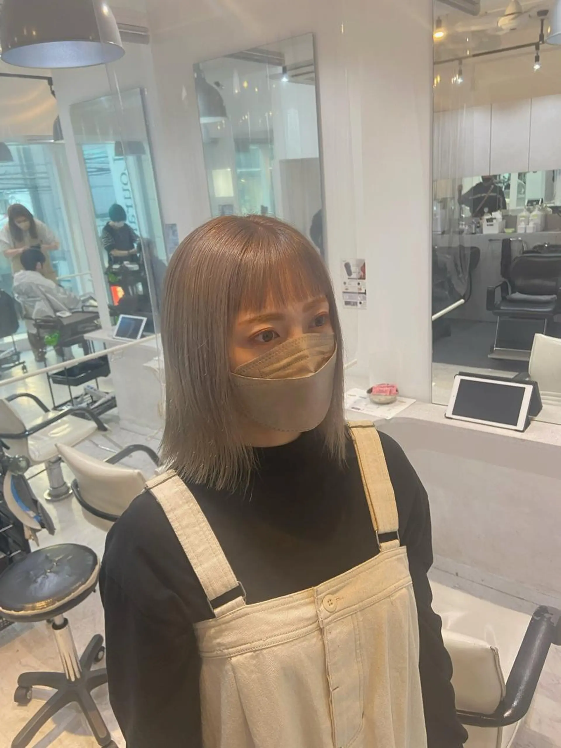 ミディアム 透明感カラー／メンズ 特化kazumaのヘアスタイル