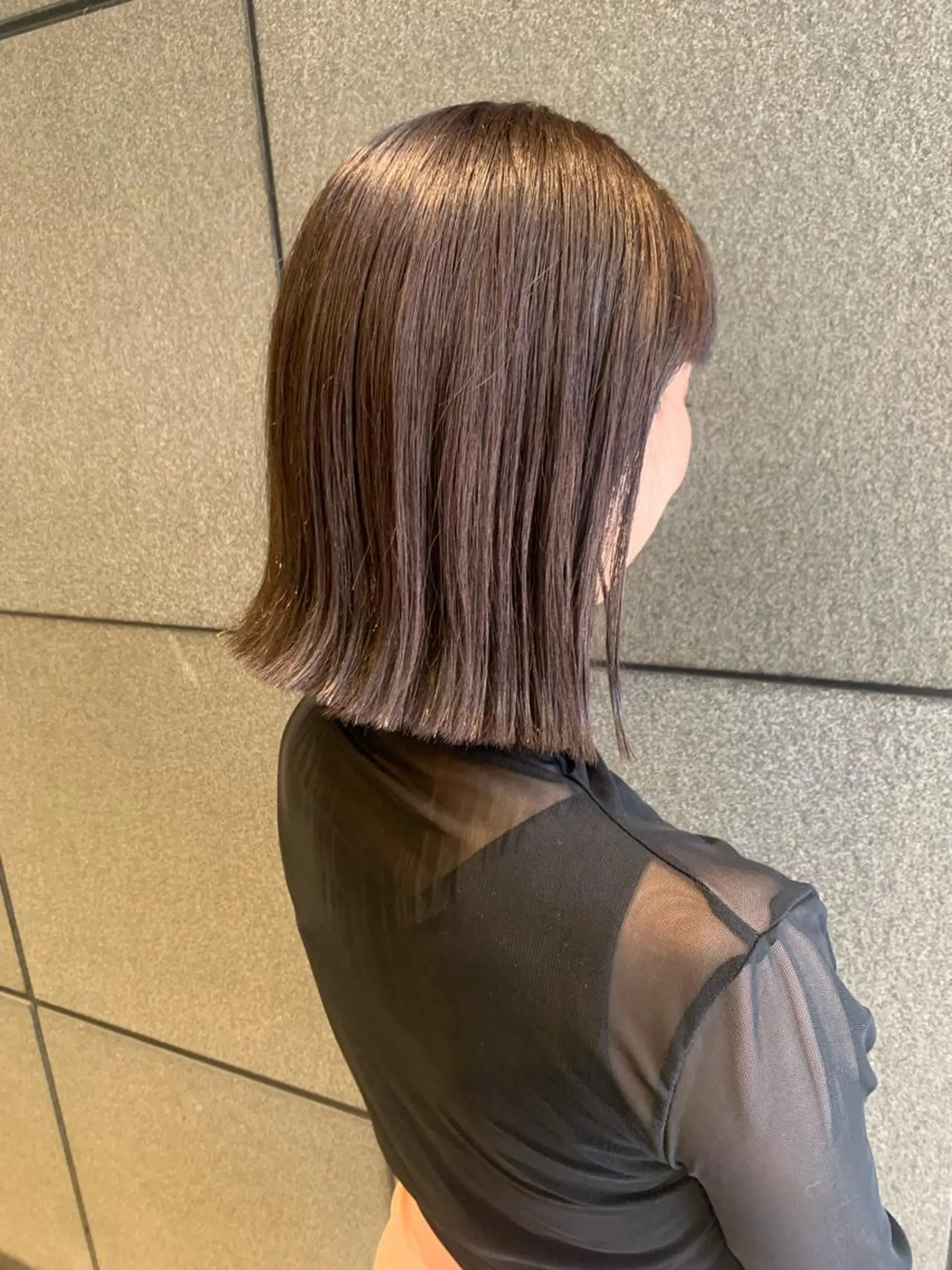 ミディアム SALOWIN    銀座RAY 2所属・yamashika honokaのヘアスタイル