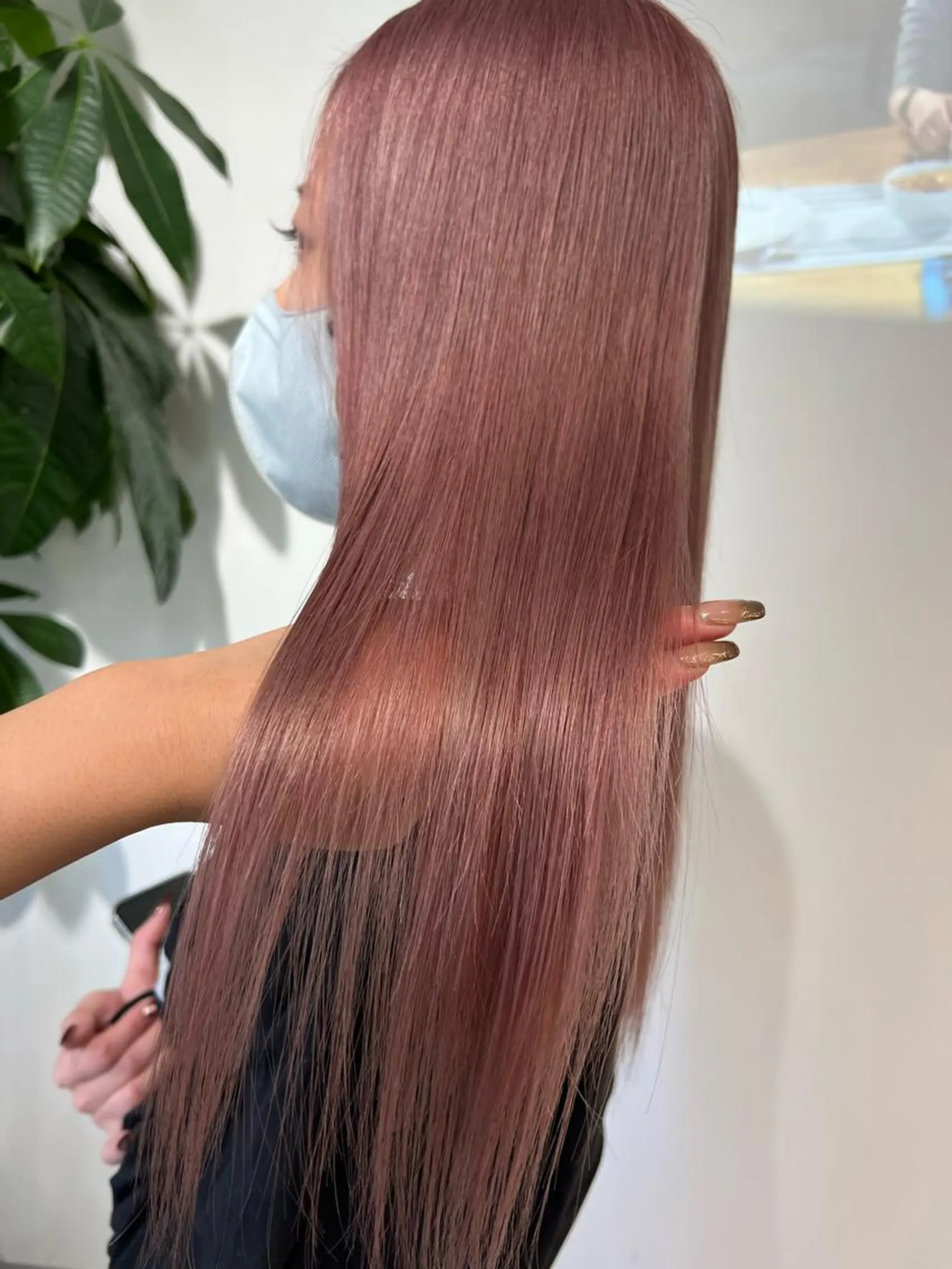 ロング トリートメント Miku 🇺🇸のヘアスタイル