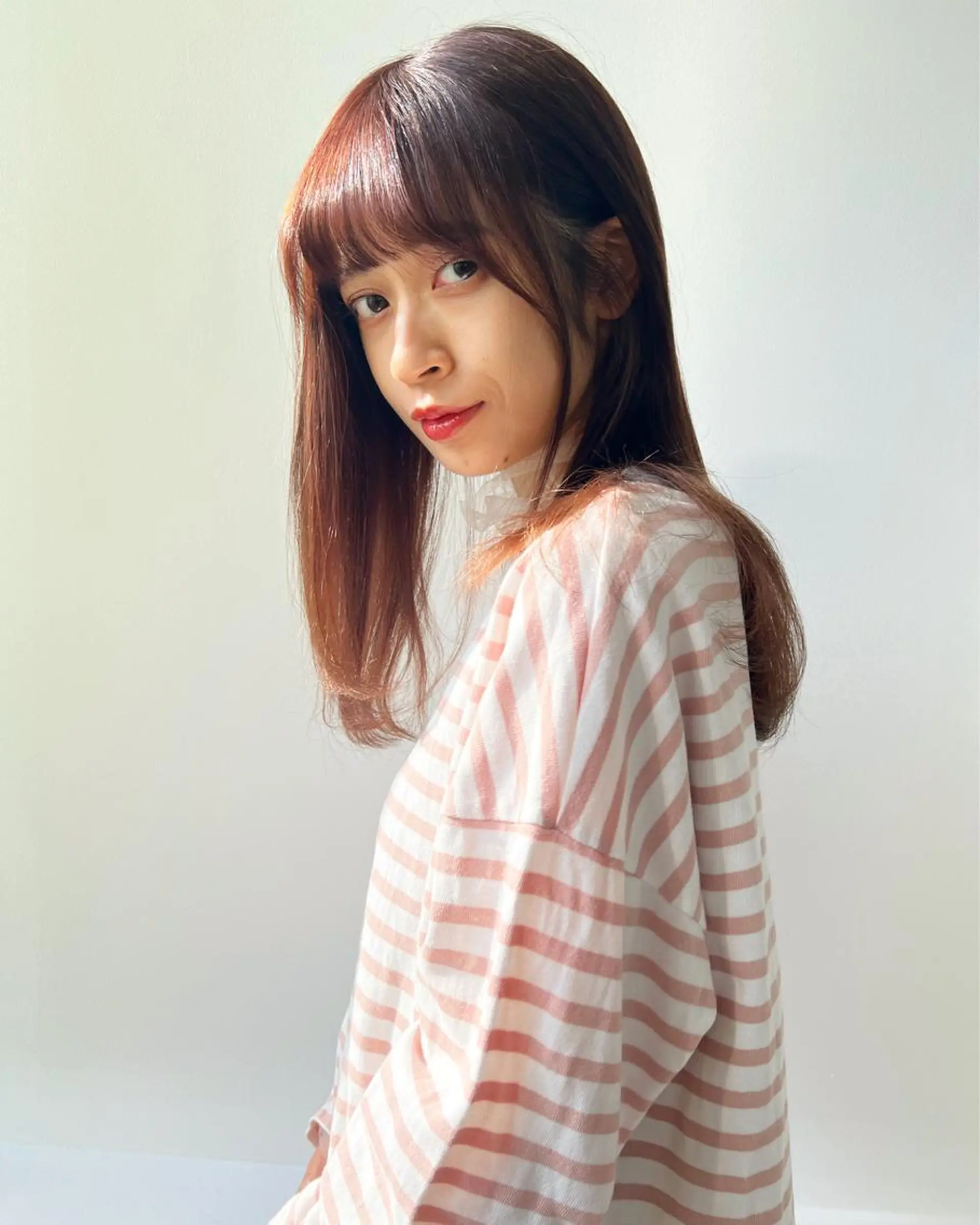 セミロング カット ヘアカラー トリートメント 🌿MASATO 🌿韓国ヘアのヘアスタイル
