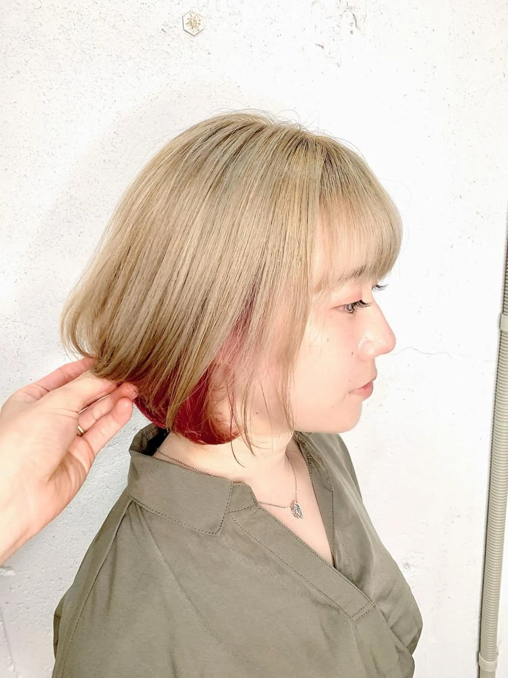 ショート カラー ヘアカラー トリートメント 💛丁寧さNo.🥇 🧸片山智裕💛のヘアスタイル
