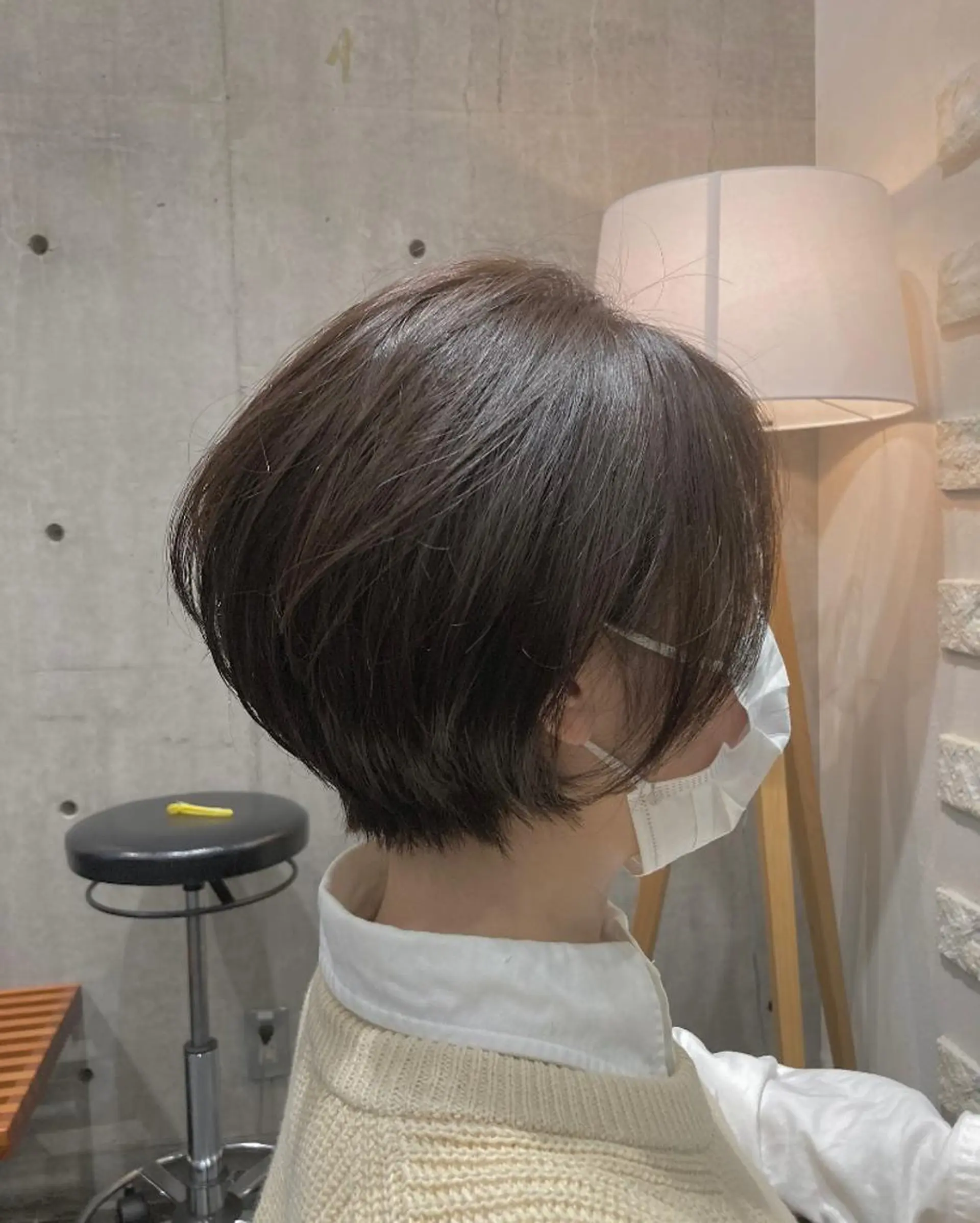 ショート カット ヘアカラー トリートメント は まべのヘアスタイル