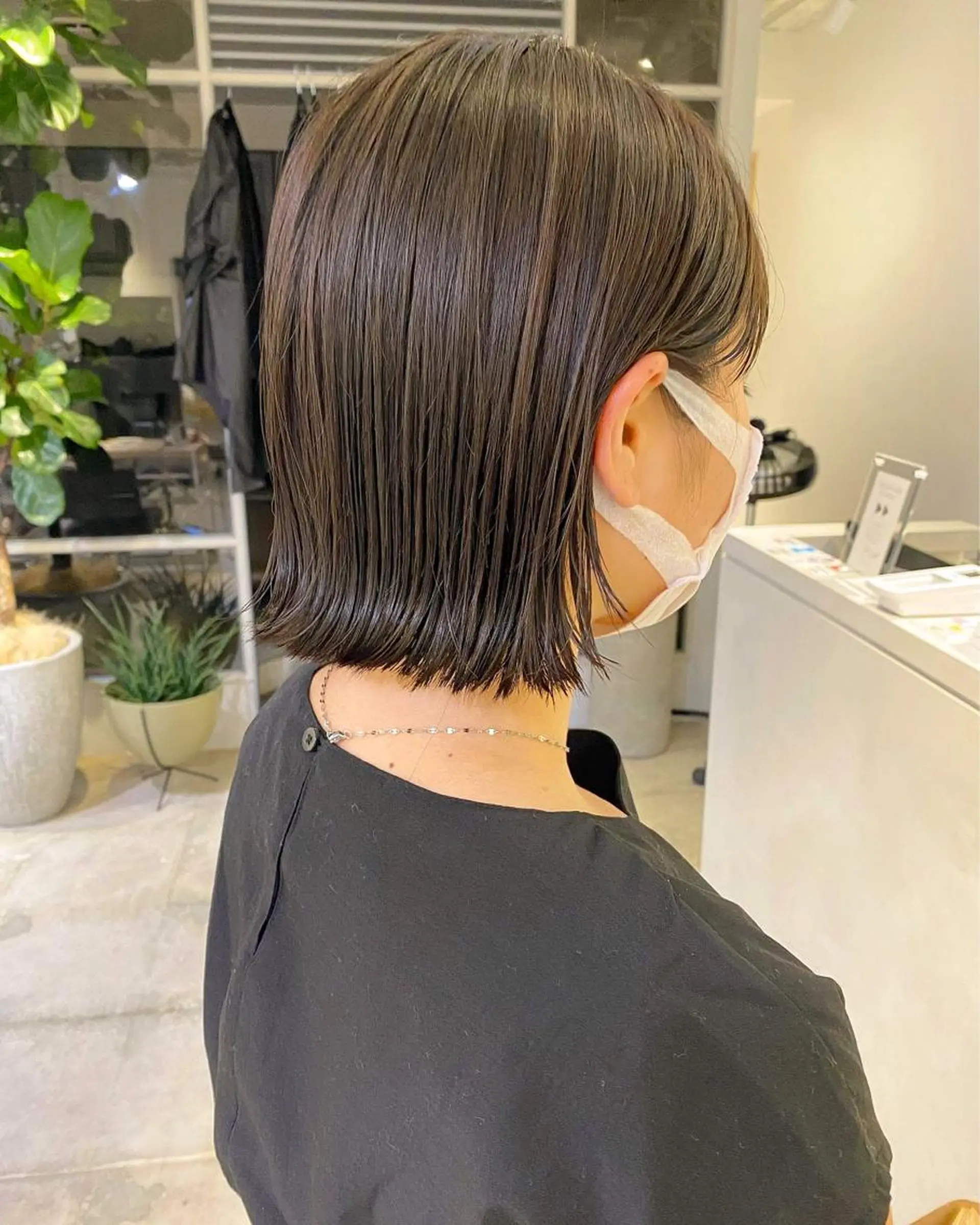 ショート ボブ 外ハネヘア 【骨格診断カット】 ⭐️菖蒲池 隼のヘアスタイル