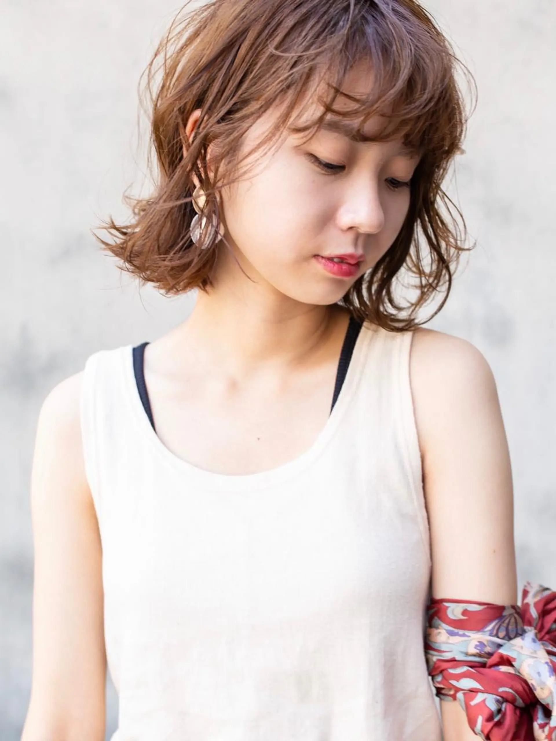 ミディアム カラー 栄・伏見 JOULE'Sのヘアスタイル