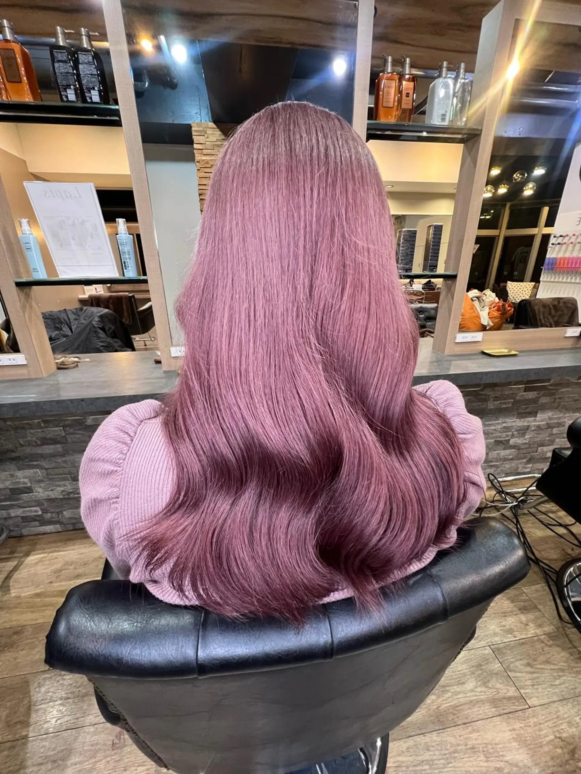 ロング カラー ヘアアレンジ カット ヘアカラー トリートメント Lapis エクステ /艶カラー/あいかのヘアスタイル