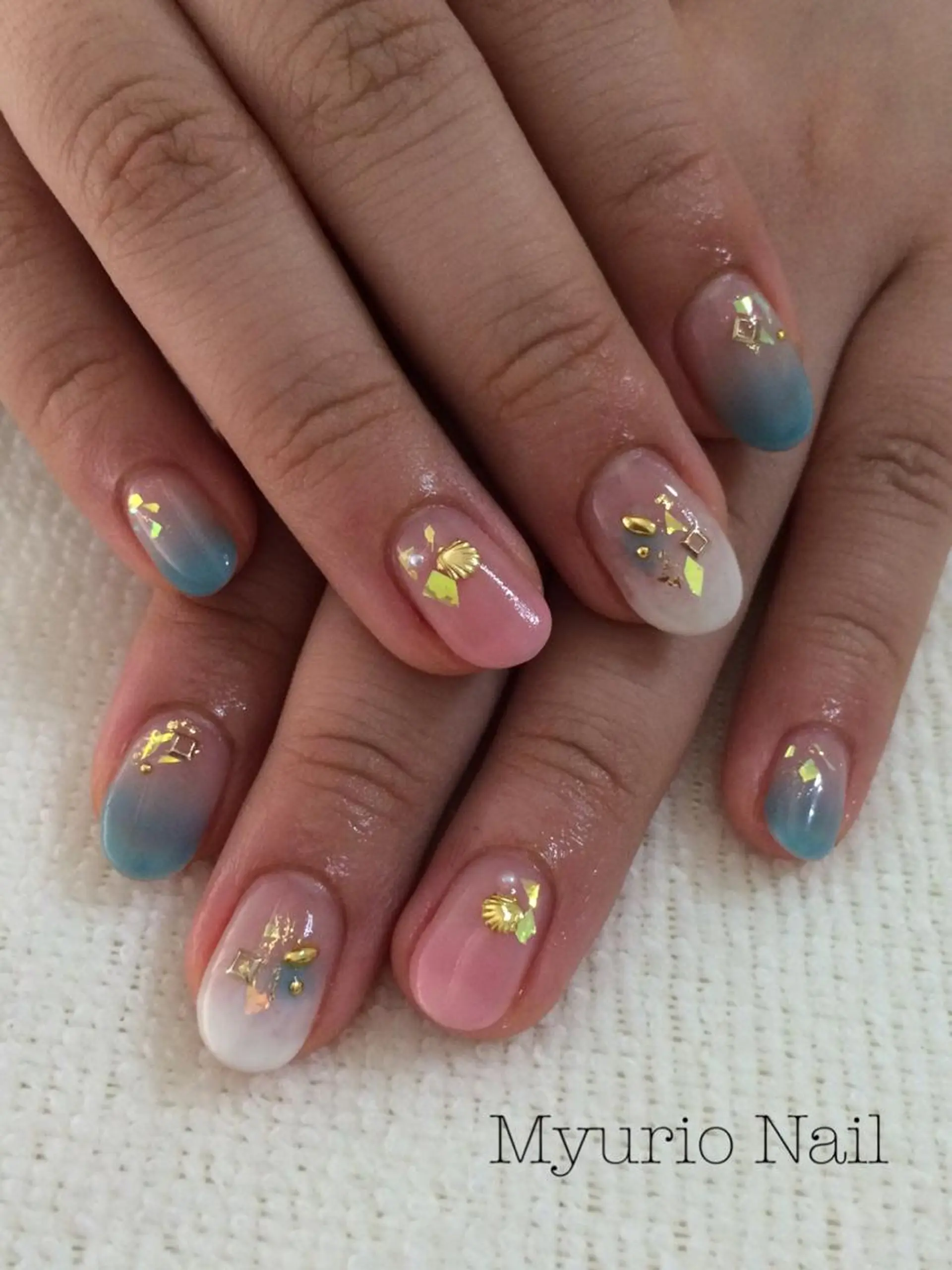 ネイル nail & eyelash Sympa 新横浜所属・𝓢𝔂𝓶𝓹𝓪 𝓜iwako🐰ᩚのネイルデザイン