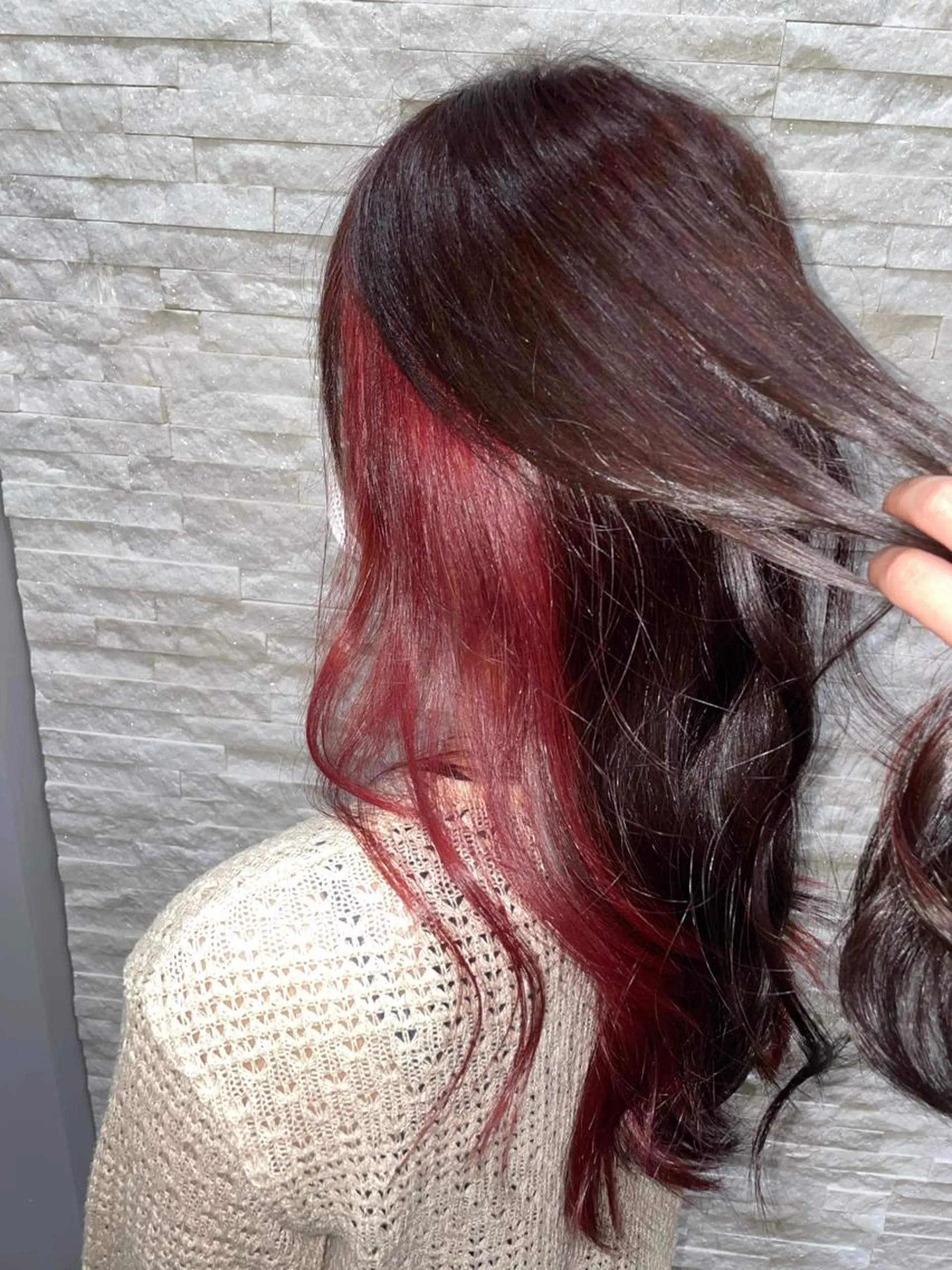 ロング カラー ヘアカラー miloc那覇 MIKUのヘアスタイル