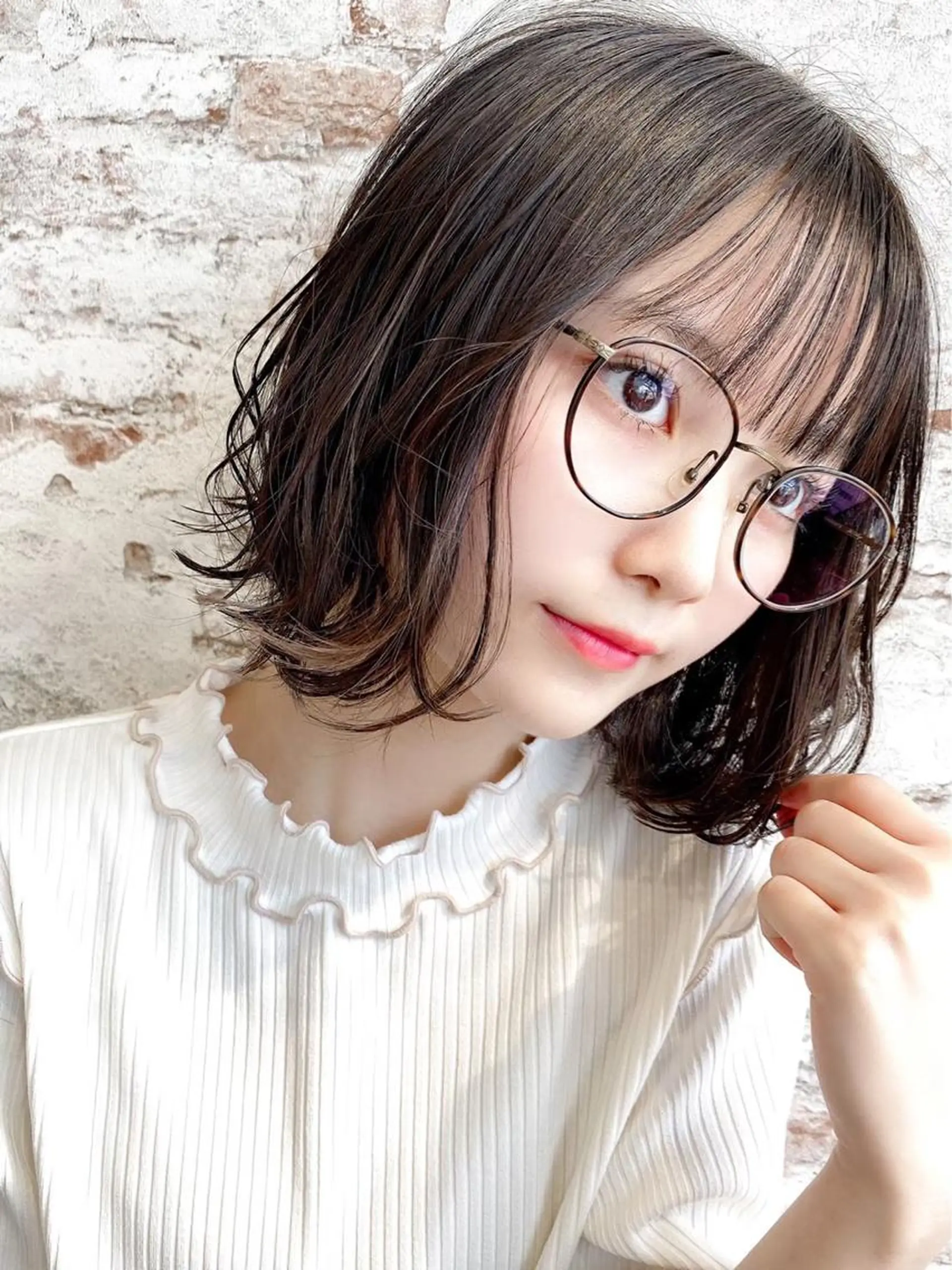 ミディアム 豊中/メンズ特化 岡田 龍之介のヘアスタイル